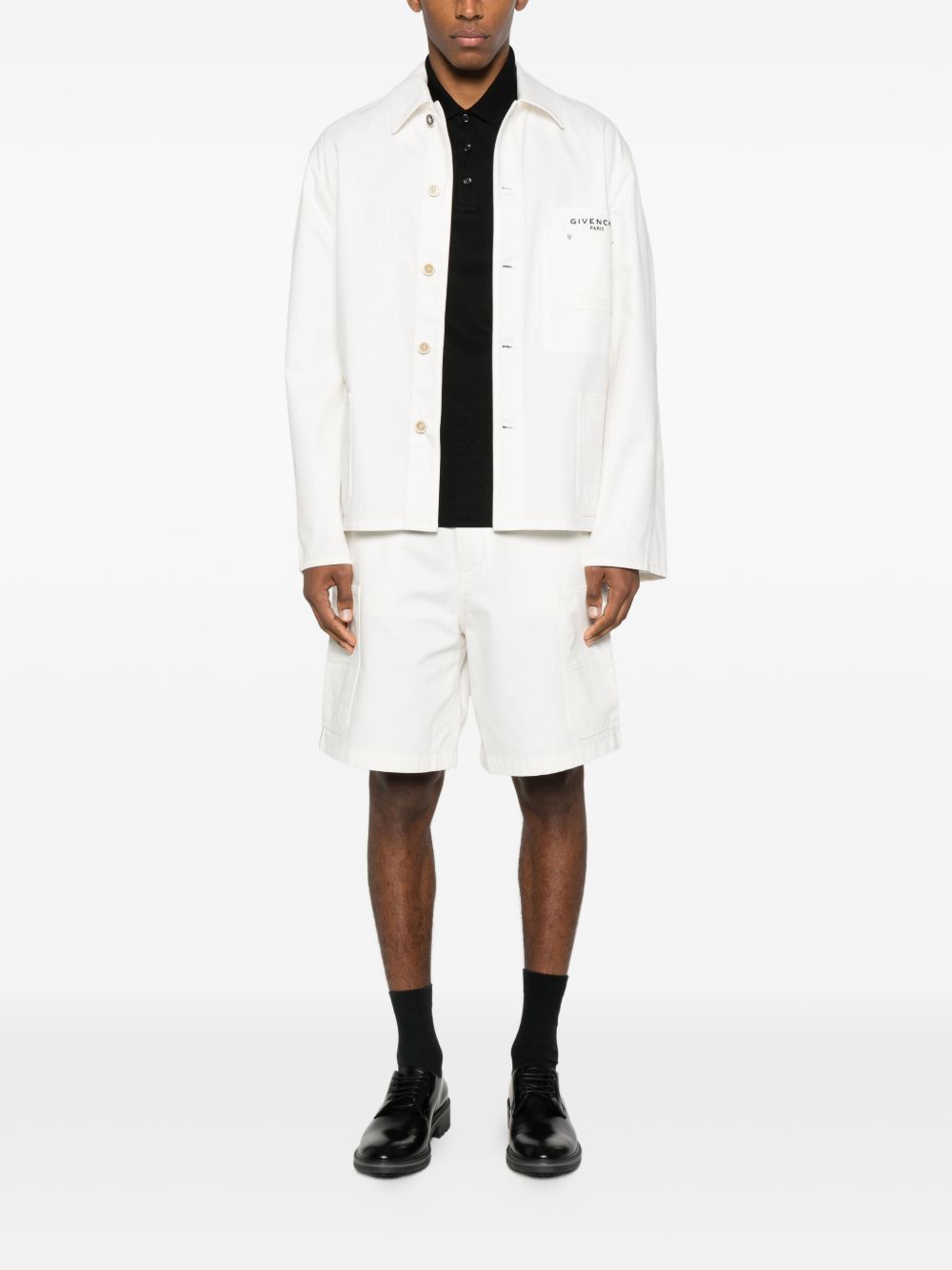 Givenchy DENIM CARGO SHORTS Size US 33 - 3 Thumbnail