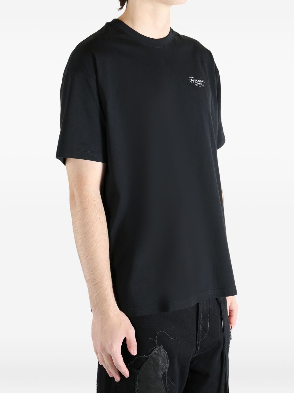 Givenchy LOGO COTTON T-SHIRT Size US S / EU 44-46 / 1 - 4 Thumbnail