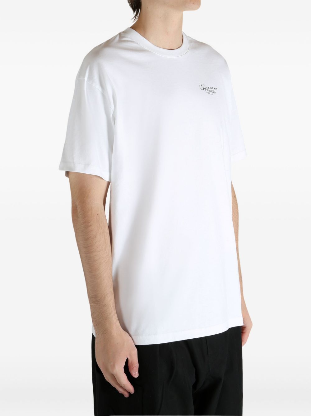 Givenchy LOGO COTTON T-SHIRT Size US M / EU 48-50 / 2 - 3 Thumbnail