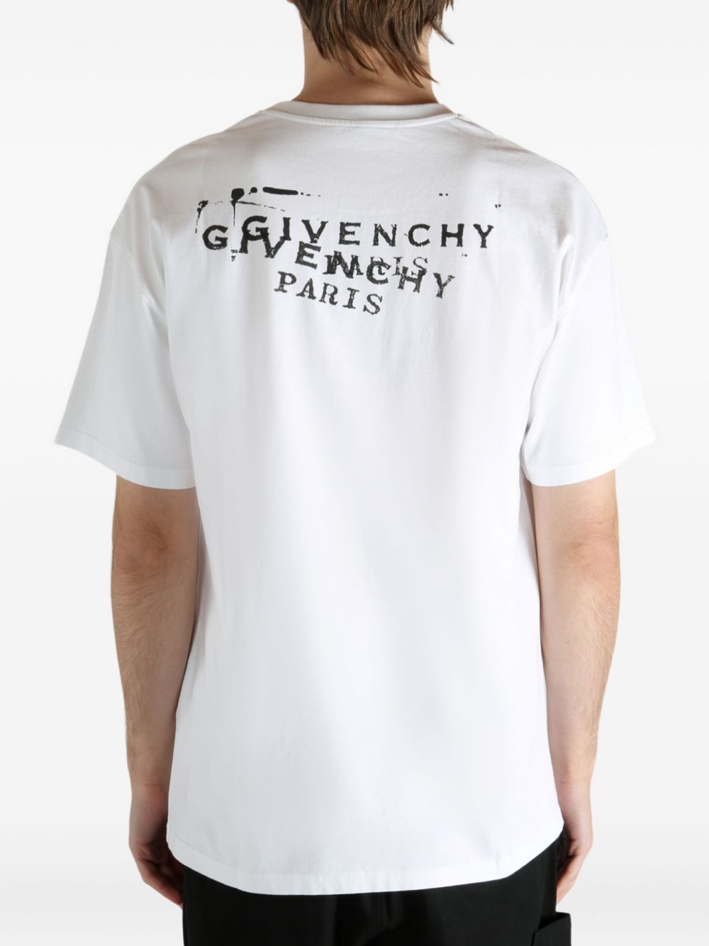 Givenchy LOGO COTTON T-SHIRT Size US M / EU 48-50 / 2 - 4 Thumbnail