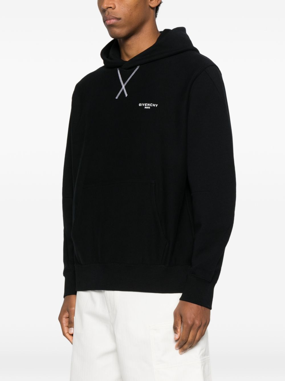 Givenchy LOGO COTTON HOODIE Size US XL / EU 56 / 4 - 5 Thumbnail