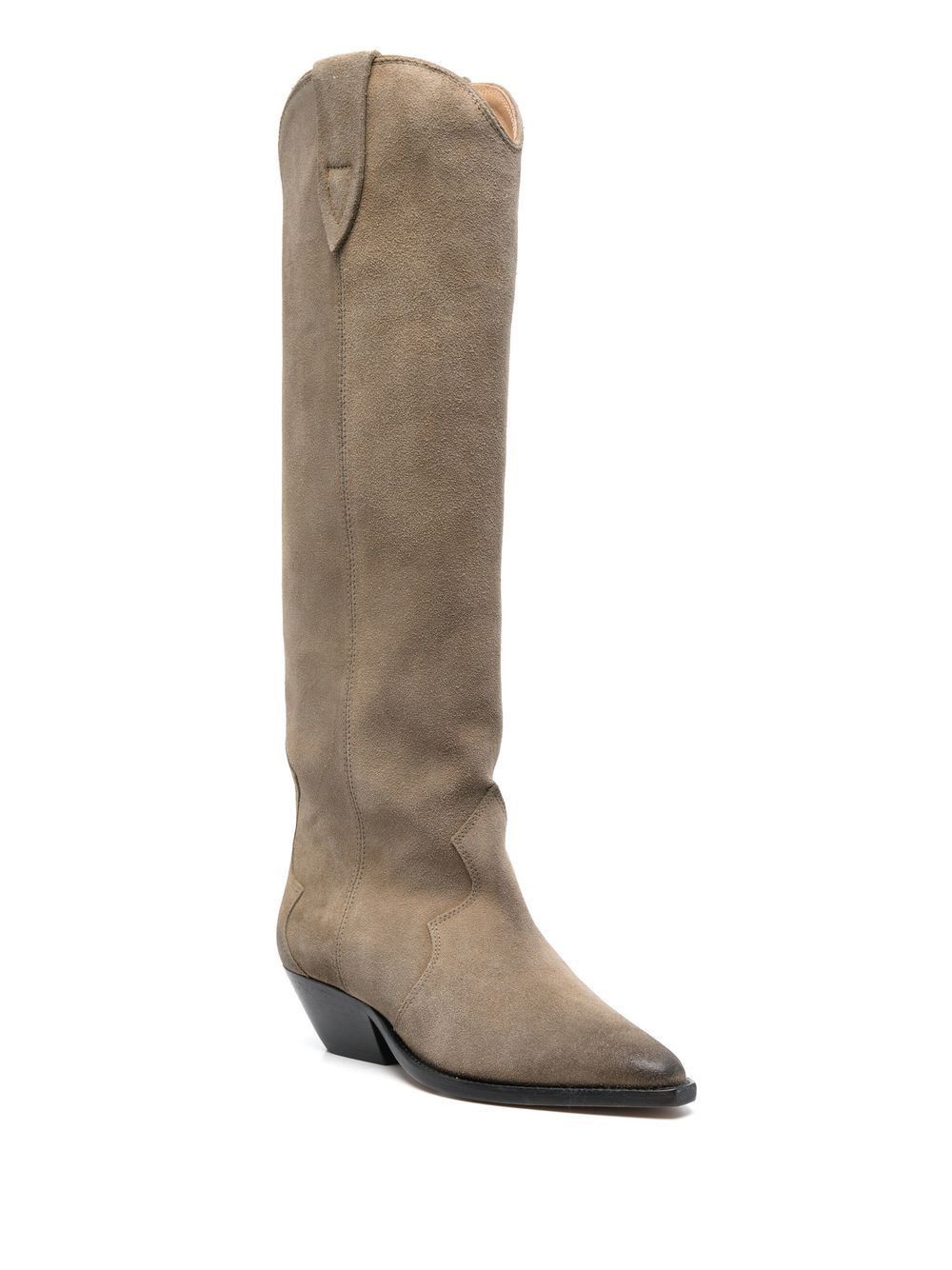 Isabel Marant DENVEE LEATHER BOOTS Size US 7 / IT 37 - 3 Thumbnail