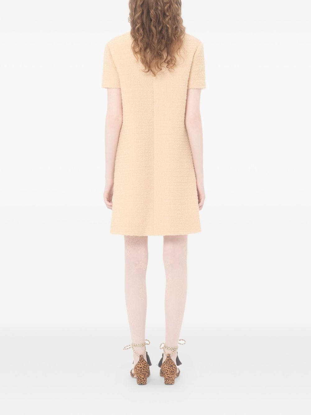 Valentino WOOL SHORT DRESS Size M / US 6-8 / IT 42-44 - 4 Thumbnail