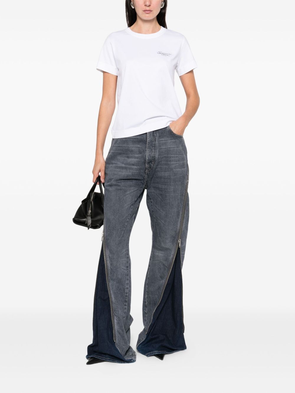 Givenchy LOGO COTTON T-SHIRT Size XS / US 0-2 / IT 36-38 - 2 Thumbnail