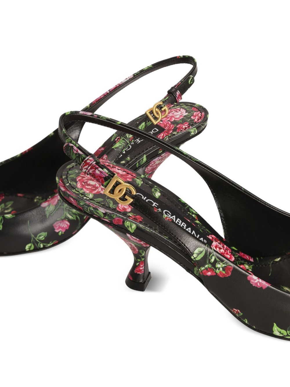 Dolce & Gabbana LOLLO SLINGBACK PUMPS Size US 7 / IT 37 - 4 Thumbnail