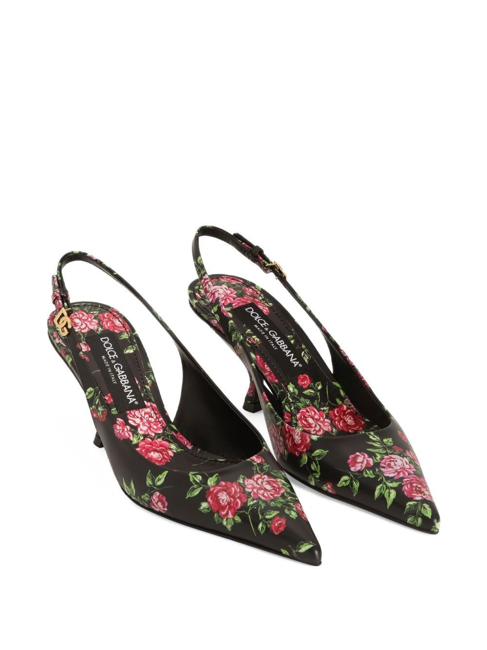 Dolce & Gabbana LOLLO SLINGBACK PUMPS Size US 9 / IT 39 - 2 Thumbnail