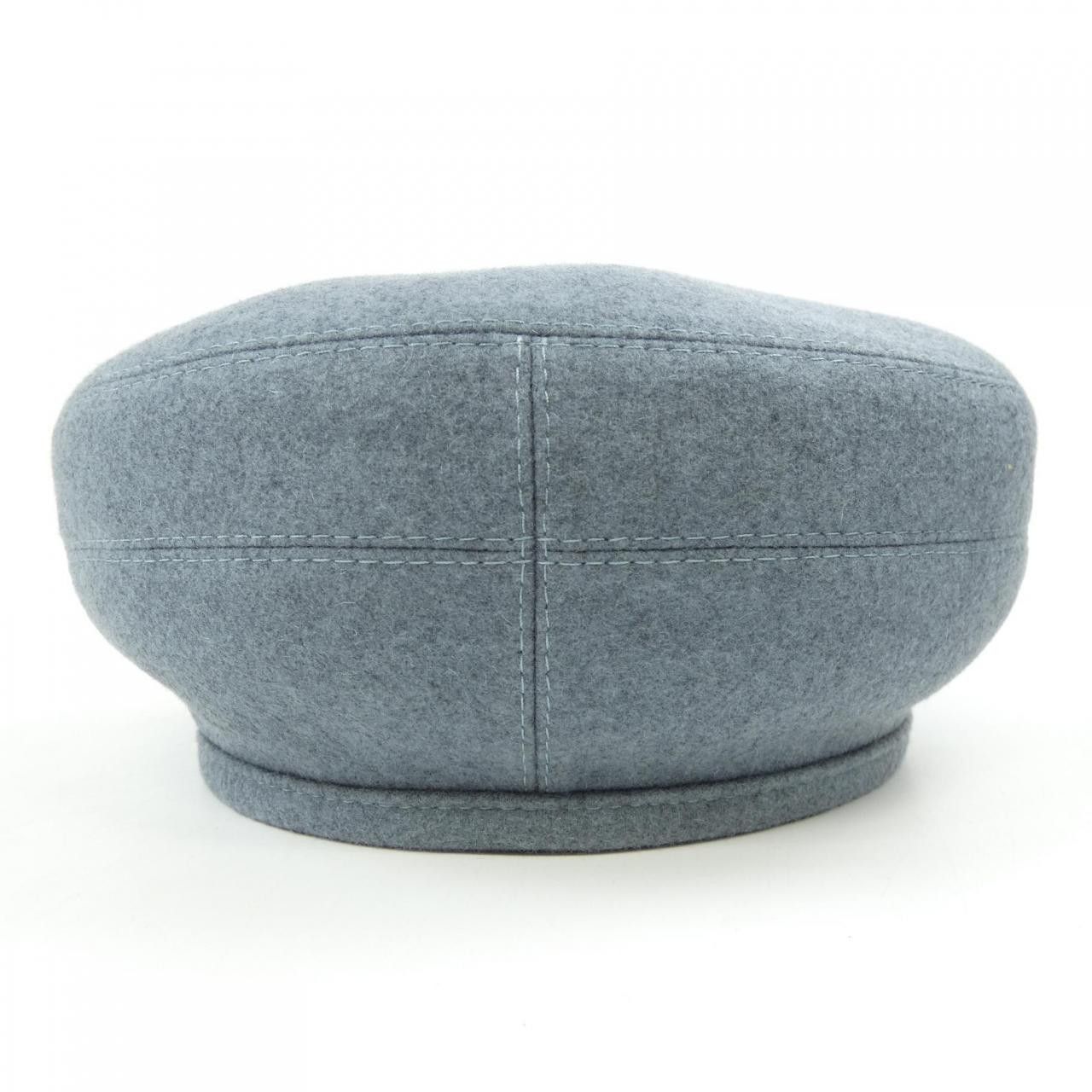 Hermes Hermes Hermes Cuir de Selle Parisienne Patchwork Cashmere Cap Others Hats DUTY FREE for USA Size ONE SIZE - 4 Thumbnail