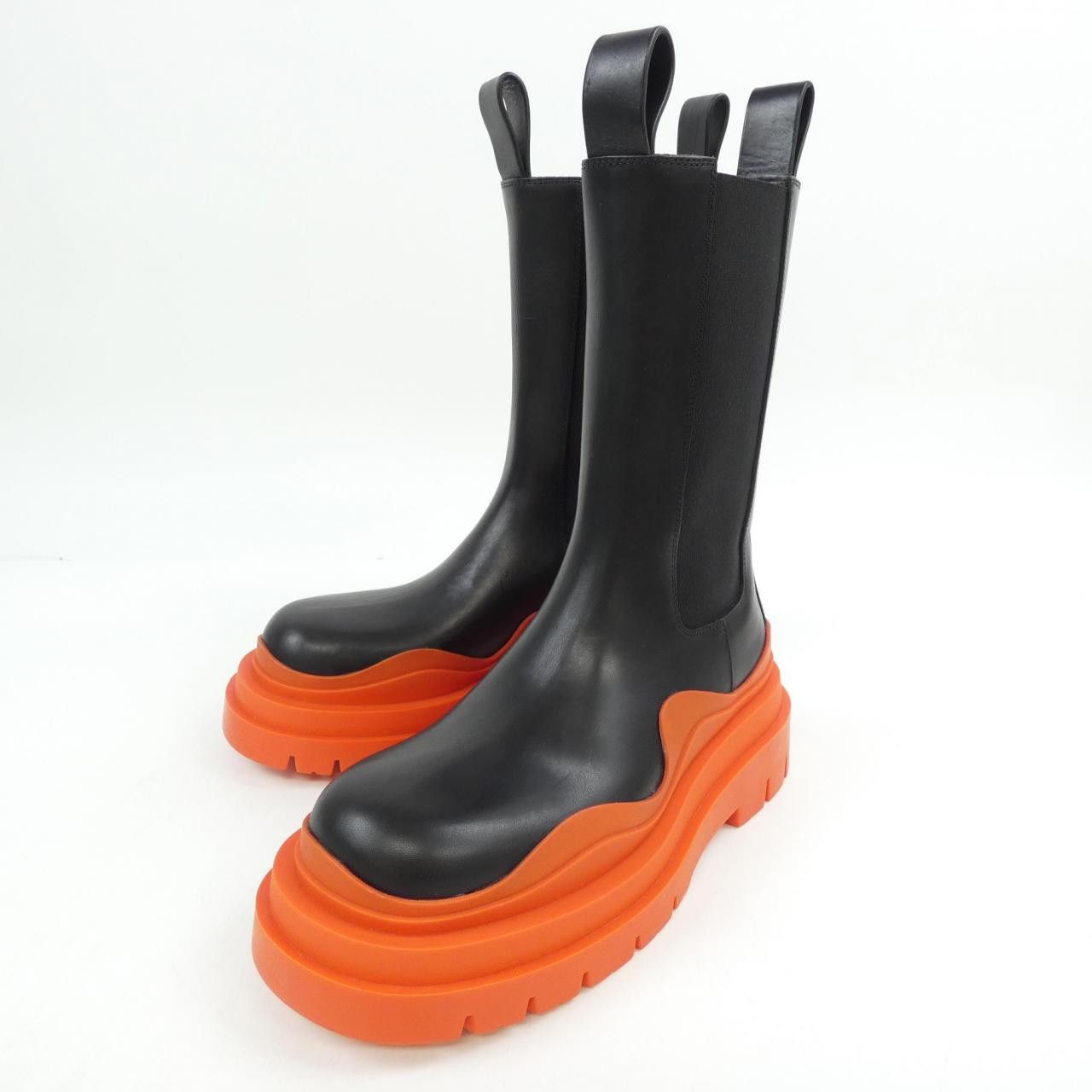 Bottega Veneta Bottega Veneta Tire Chelsea Boots Calfskin Boots Leather Shoes 630297 VBS50 DUTY FREE for USA