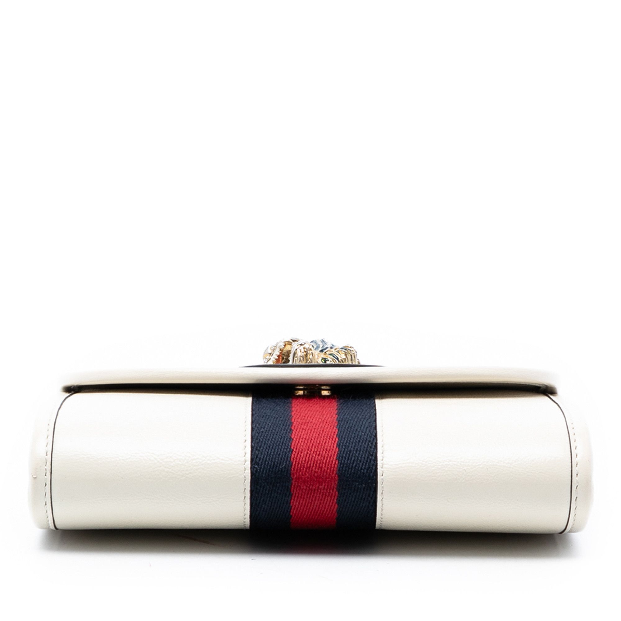 Gucci Gucci Mini Leather Rajah Web Chain Crossbody Size ONE SIZE - 3 Thumbnail