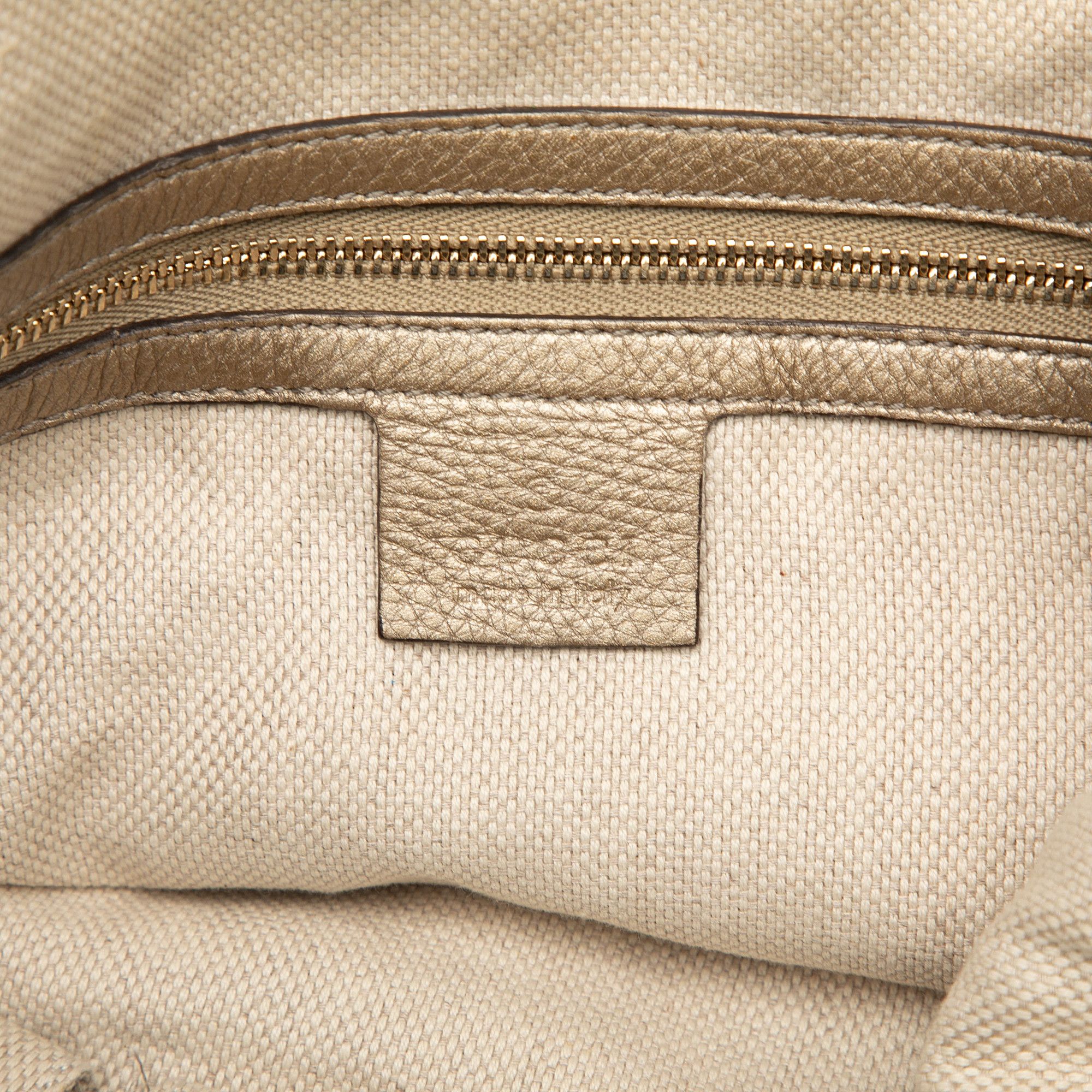 Gucci Gucci Metallic Leather Soho Shoulder Bag Size ONE SIZE - 5 Thumbnail