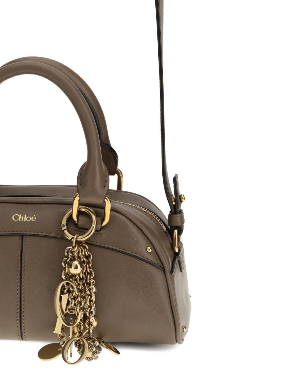 Chloe CHLOÉ BOWLING LEATHER HANDBAG Size ONE SIZE - 4 Thumbnail