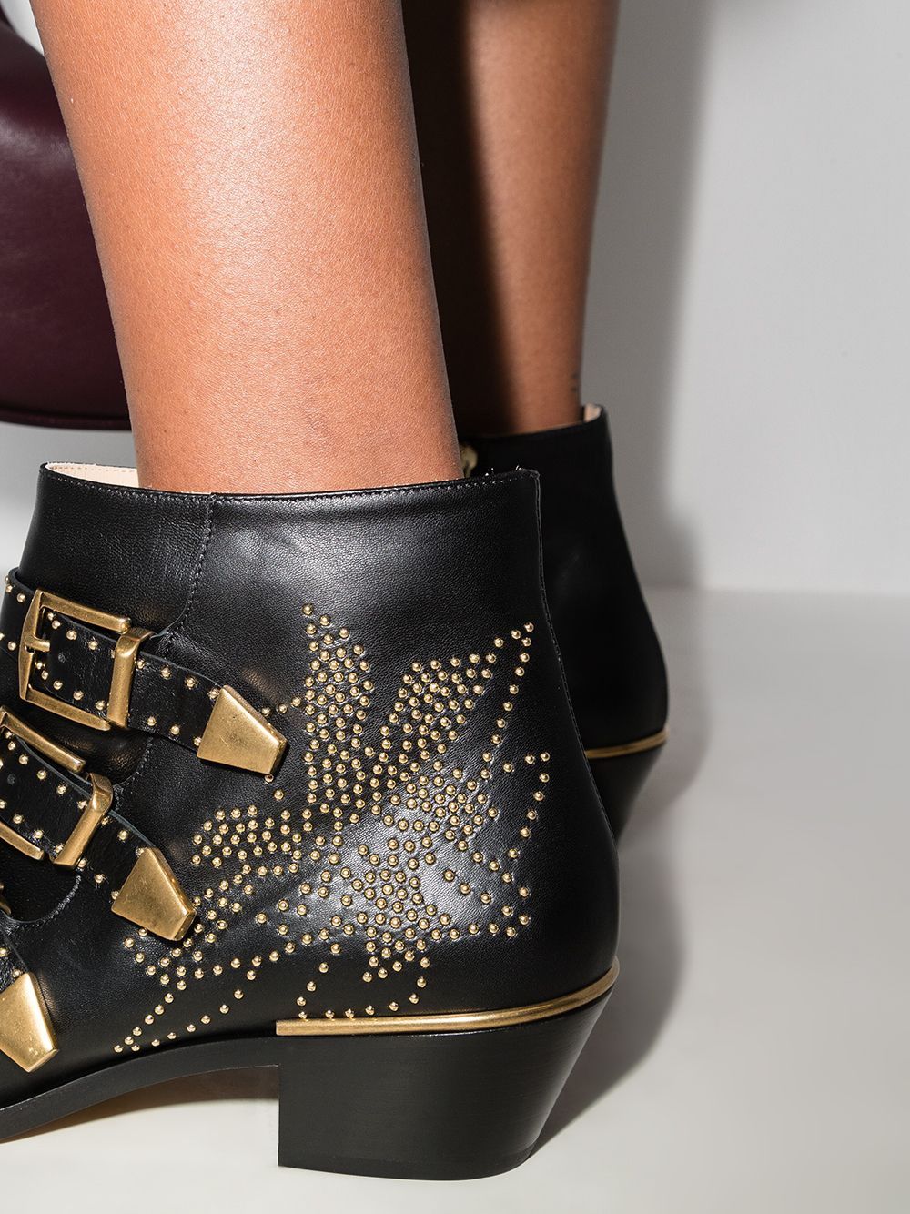 Chloe SUSAN LEATHER BOOTS Size US 7 / IT 37 - 2 Thumbnail