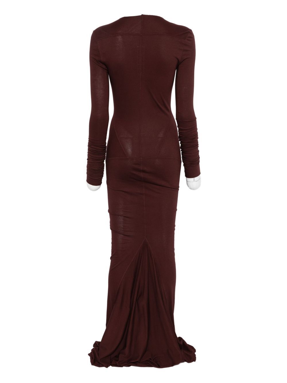 Rick Owens Drkshdw WOOL LONG DRESS Size S / US 4 / IT 40 - 2 Thumbnail