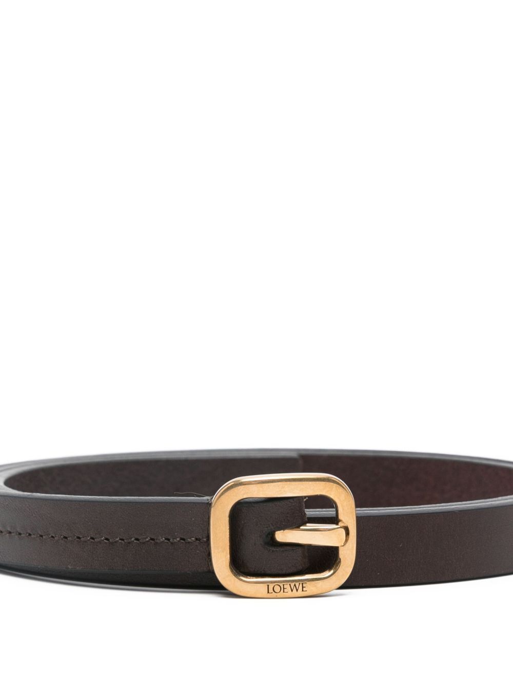 Loewe ROUNDED LEATHER BELT Size ONE SIZE - 2 Thumbnail