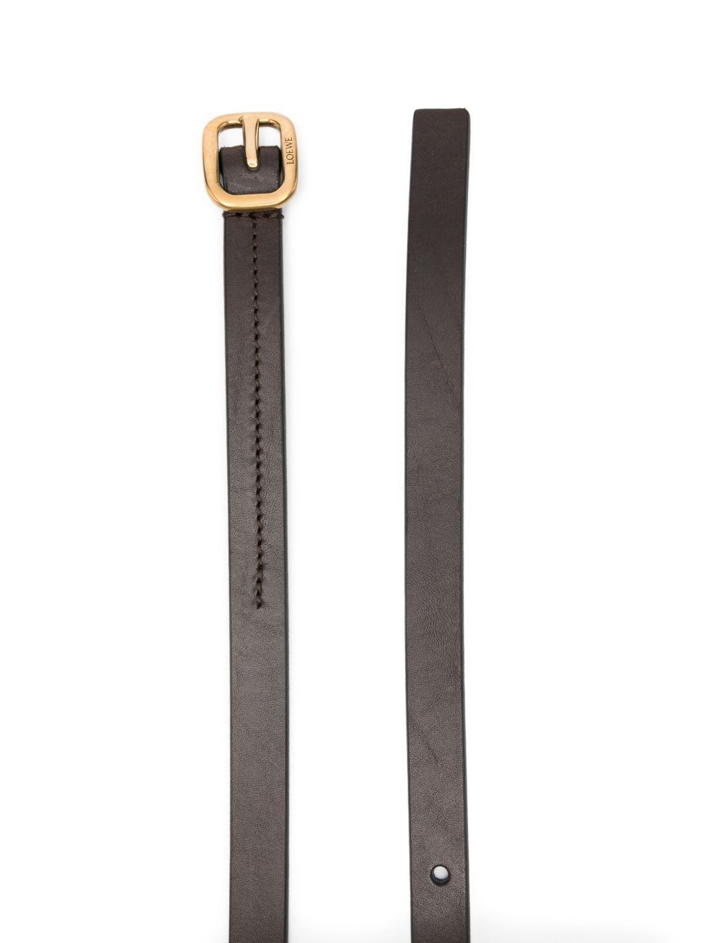 Loewe ROUNDED LEATHER BELT Size ONE SIZE - 3 Thumbnail