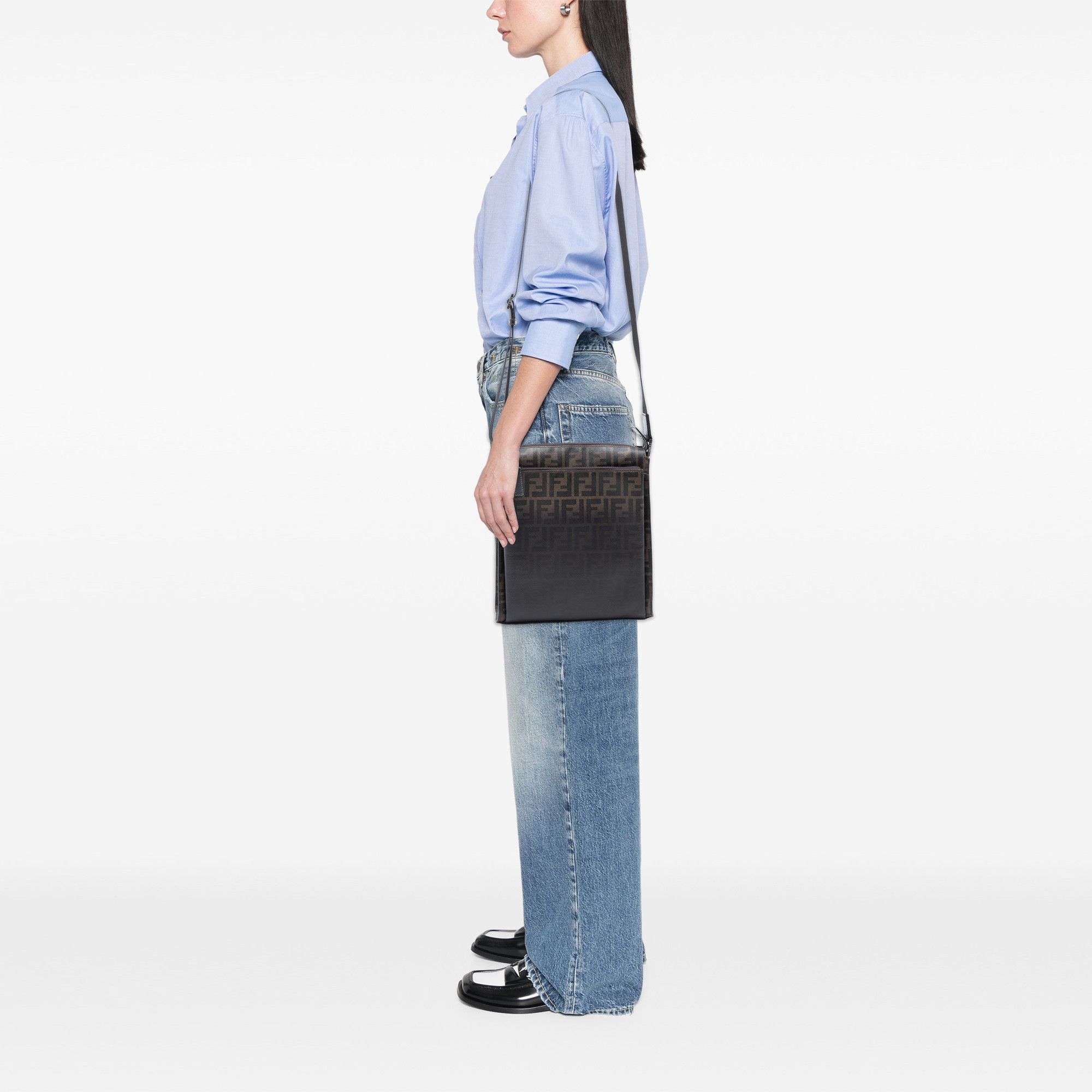 Fendi Fendi Zucca Spalmati Ombre Crossbody Size ONE SIZE - 7 Thumbnail