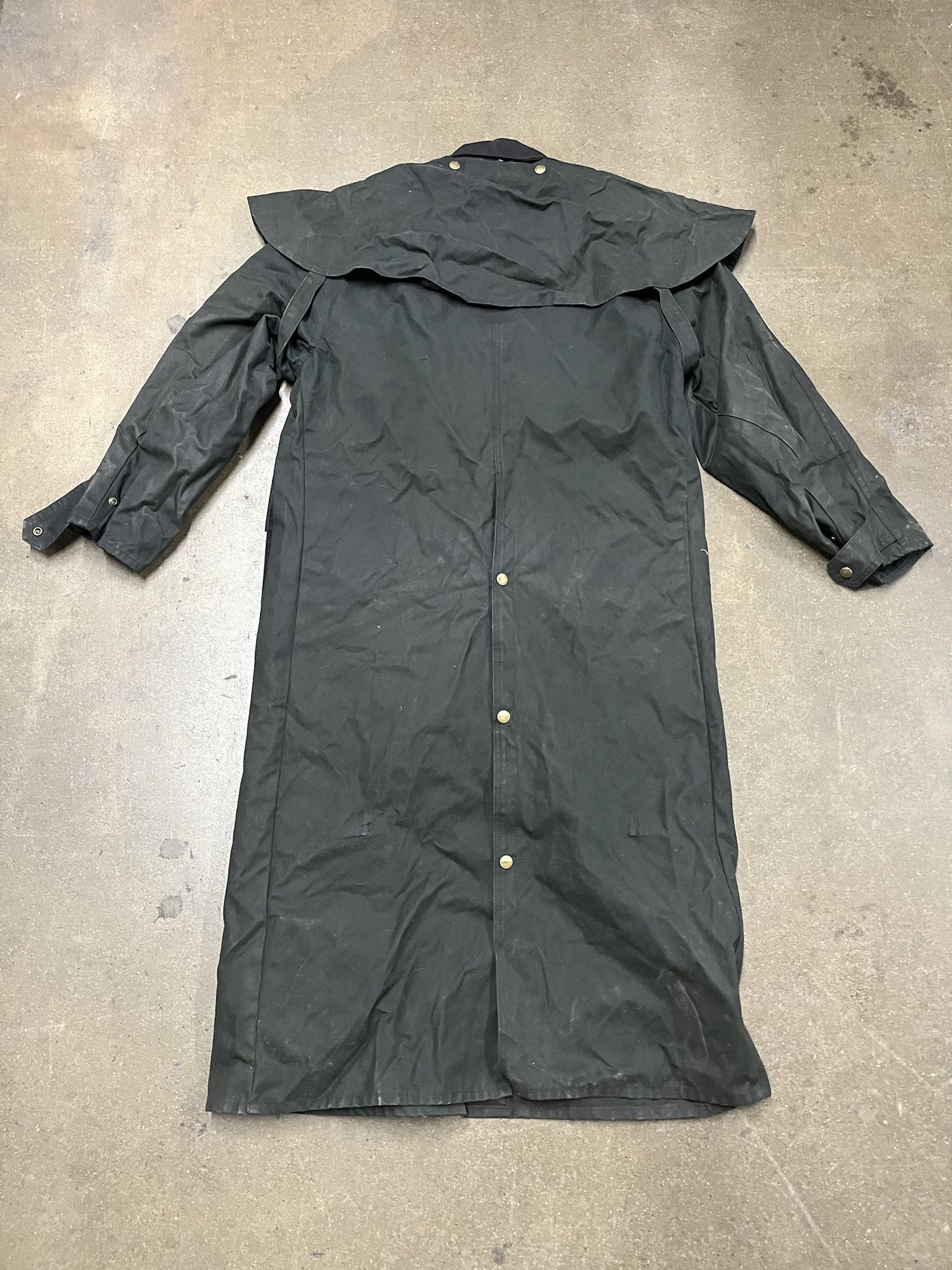 Vintage Vintage 90s Koolah Waxed Trench Coat Size S Size US S / EU 44-46 / 1 - 3 Thumbnail