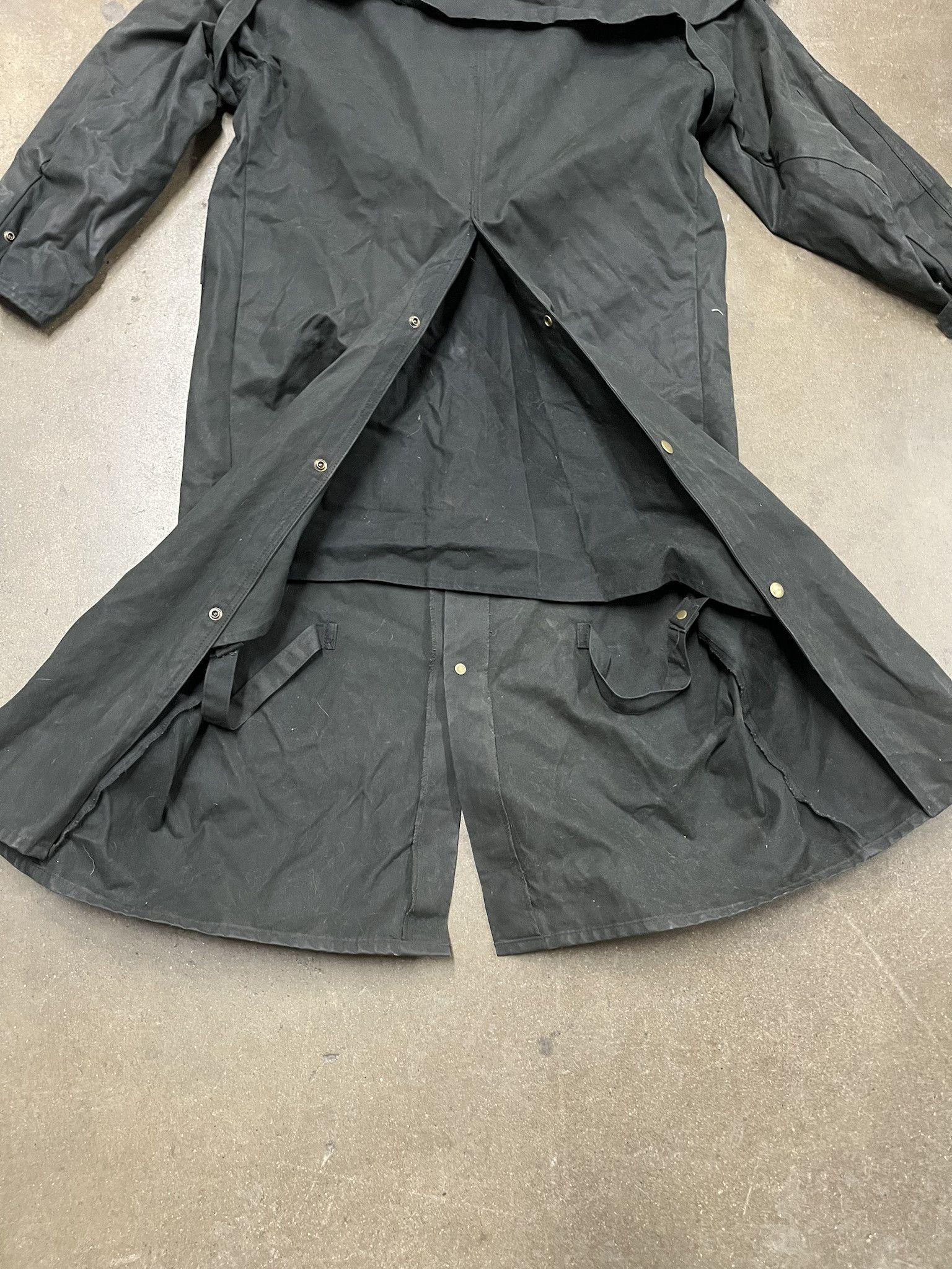 Vintage Vintage 90s Koolah Waxed Trench Coat Size S Size US S / EU 44-46 / 1 - 5 Thumbnail