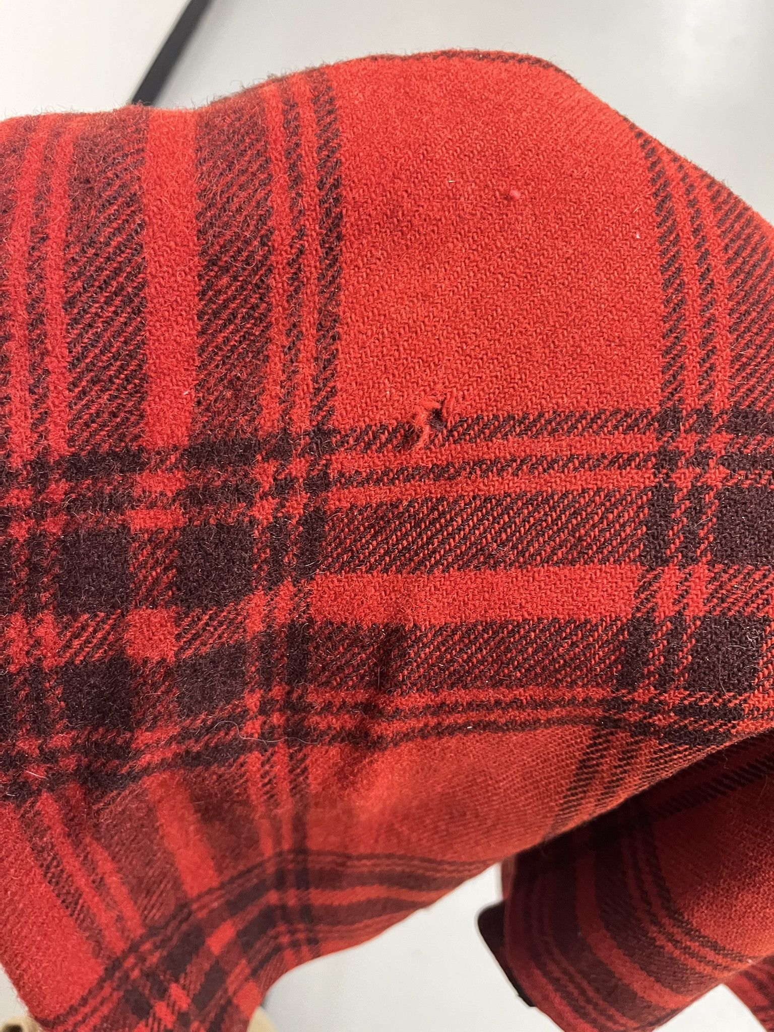 Vintage Vintage 80s Red Check Flannel Size US M / EU 48-50 / 2 - 4 Thumbnail