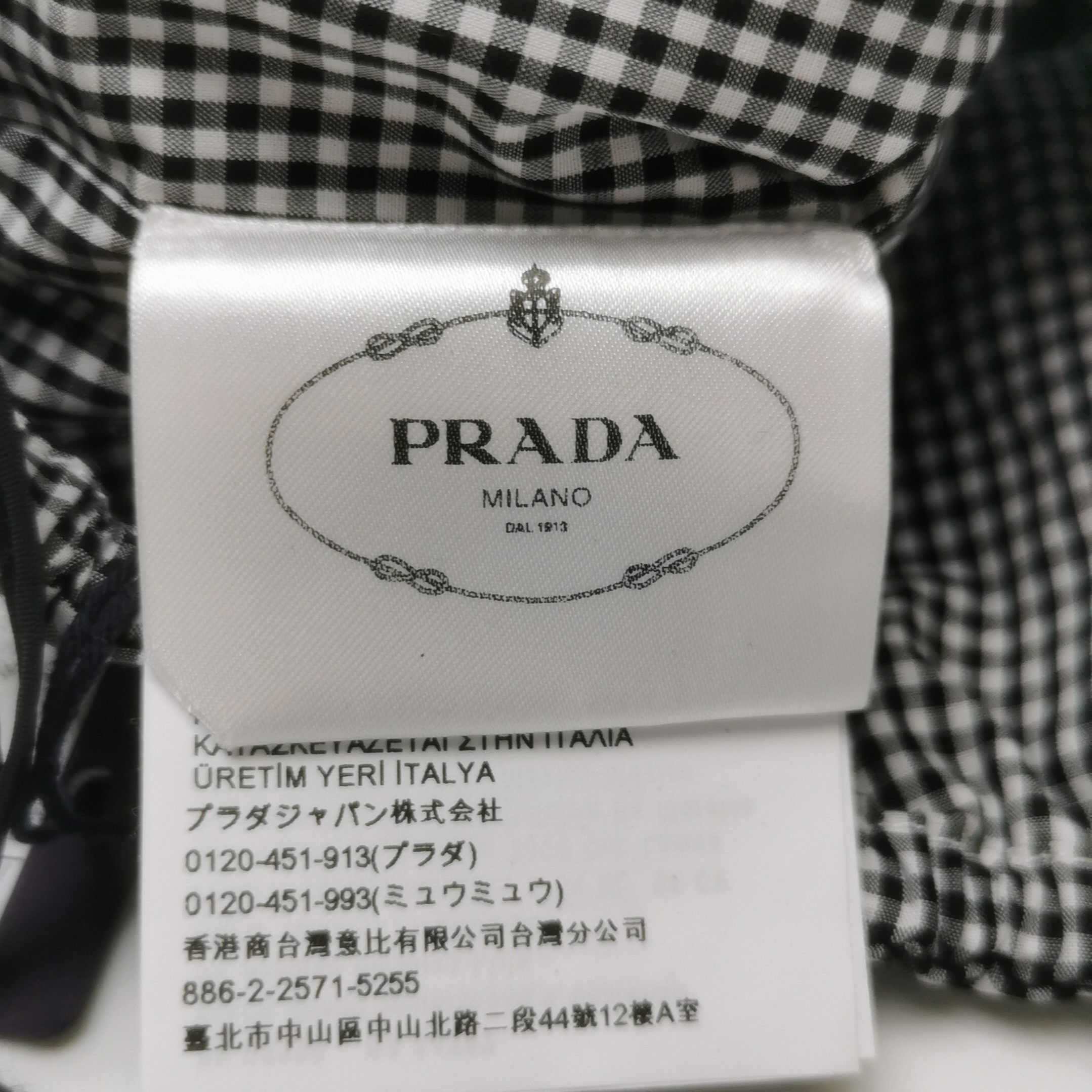 Prada Prada Color-Block Checkered Logo Vest 0089 Size S / US 4 / IT 40 - 9 Thumbnail