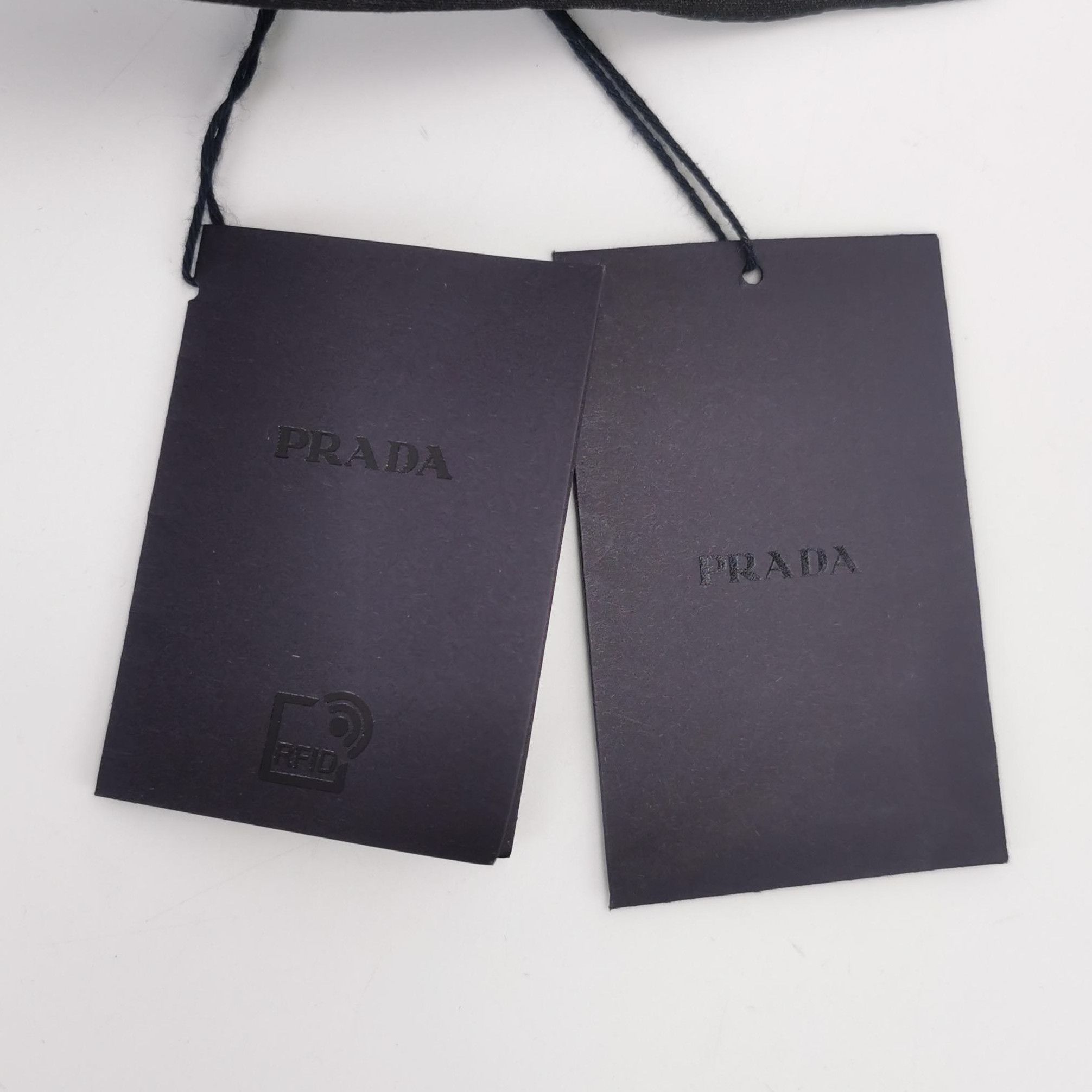 Prada Prada Wool Solid Color Wide-Leg Trousers 0089 Size 38" / US 16 / IT 52 - 4 Thumbnail