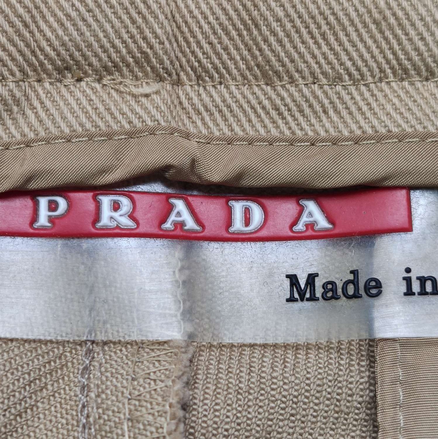 Prada Prada Colorblock Cotton Trousers Size 38 0089 Size 38" / US 16 / IT 52 - 5 Thumbnail