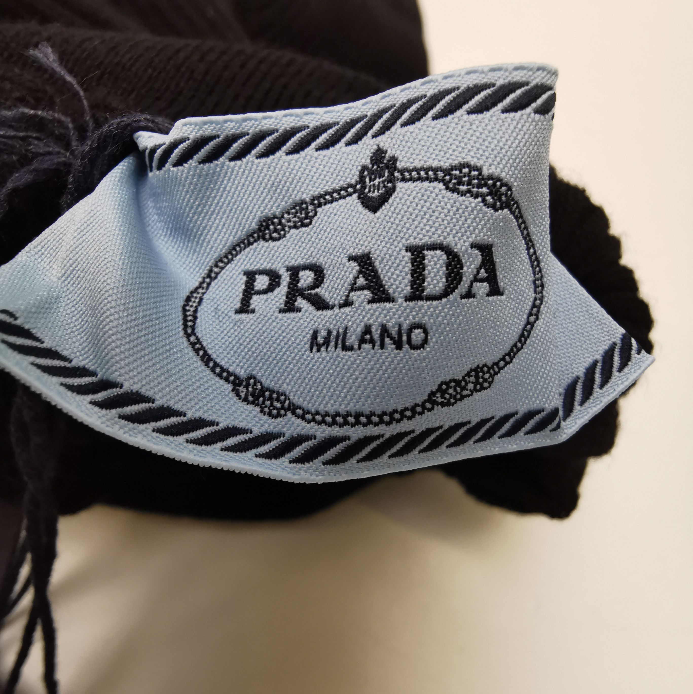 Prada Prada Classic Black High Neck Sweater 0089 Size XS / US 0-2 / IT 36-38 - 4 Thumbnail