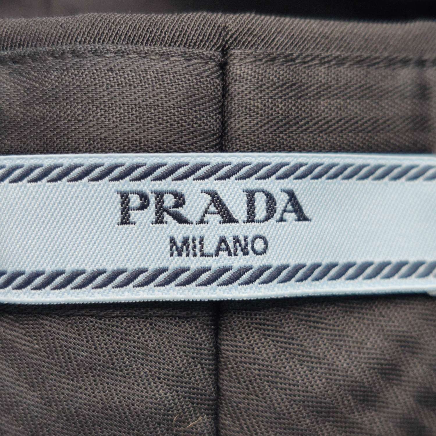 Prada Prada Classic Black Trousers in Size 36 0089 Size 22" - 4 Thumbnail