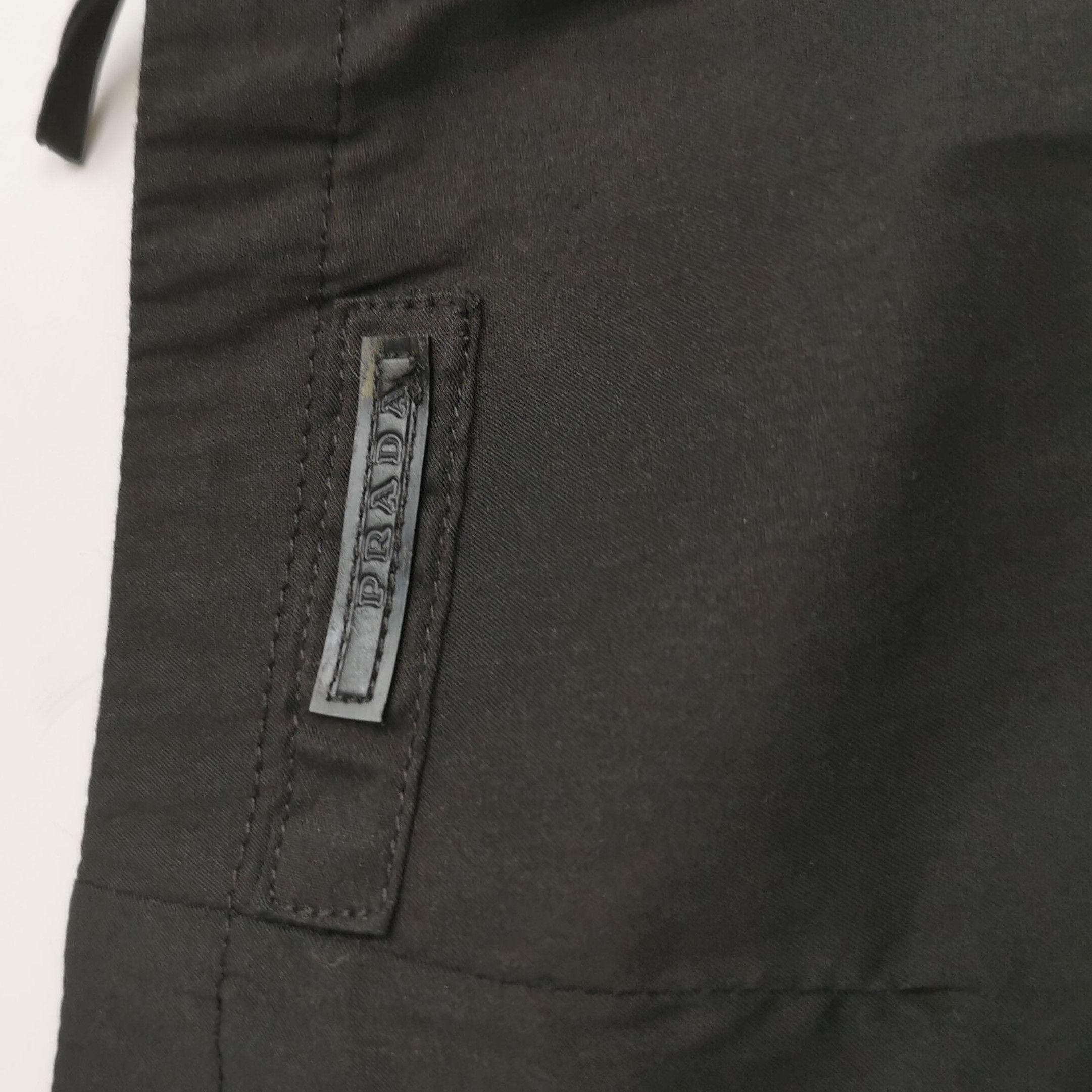 Prada Prada Logo Cotton Pants Size 38 0089 Size 38" / US 16 / IT 52 - 3 Thumbnail