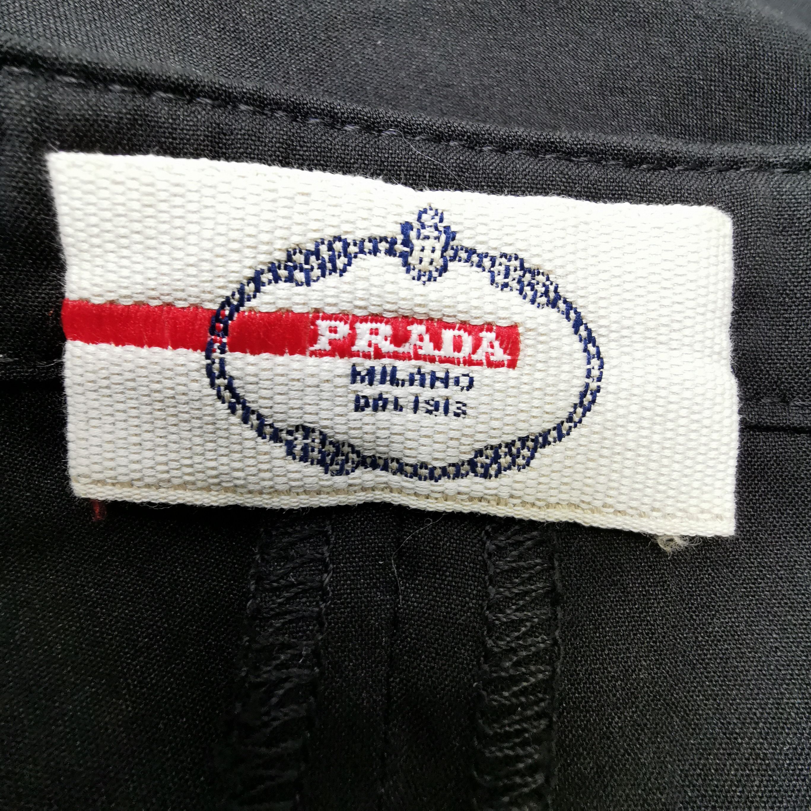 Prada Prada Logo Cotton Pants Size 38 0089 Size 38" / US 16 / IT 52 - 4 Thumbnail