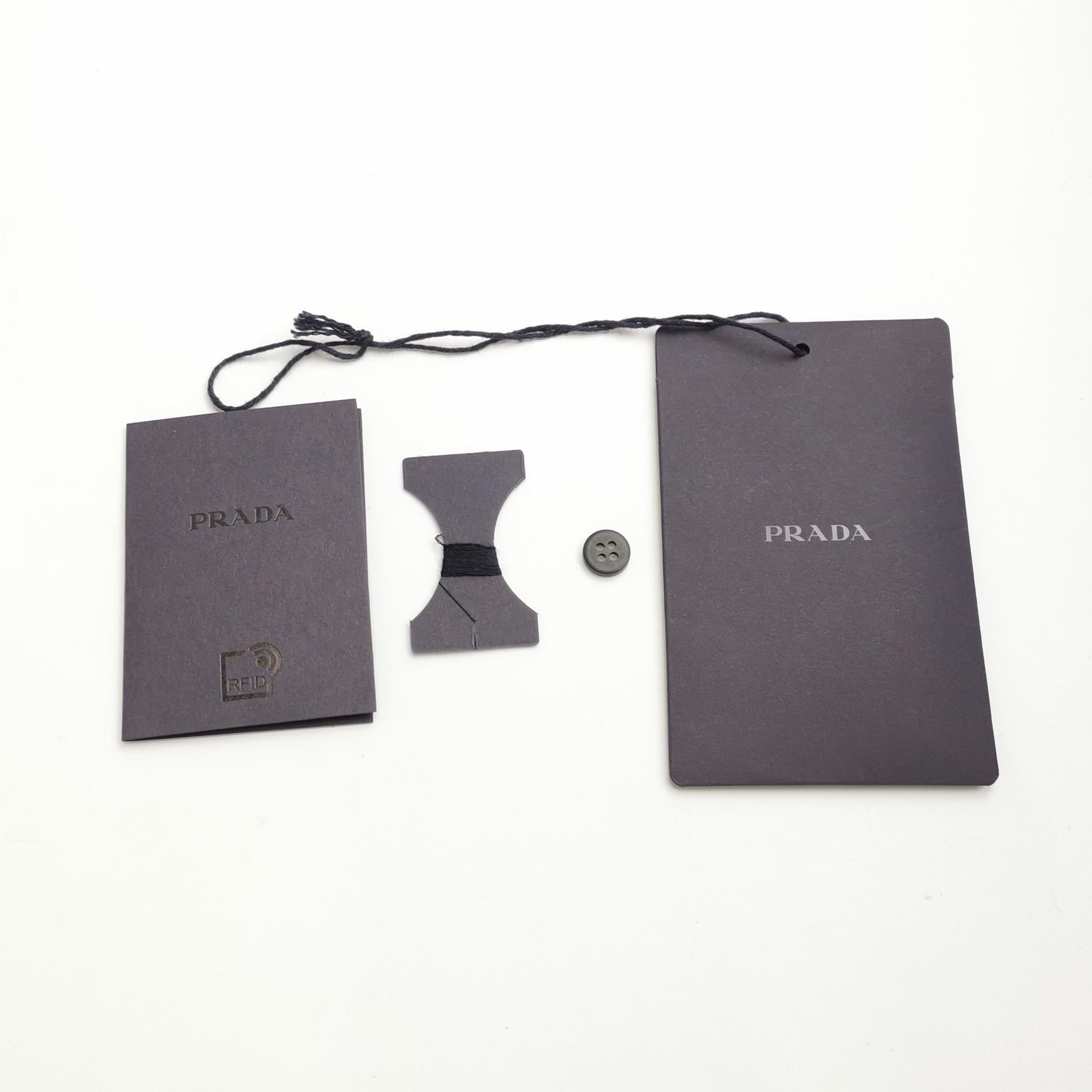 Prada Prada Wool Button-Down V-Neck Knit Sweater 0089 Size XXS / US 00 / IT 34 - 3 Thumbnail