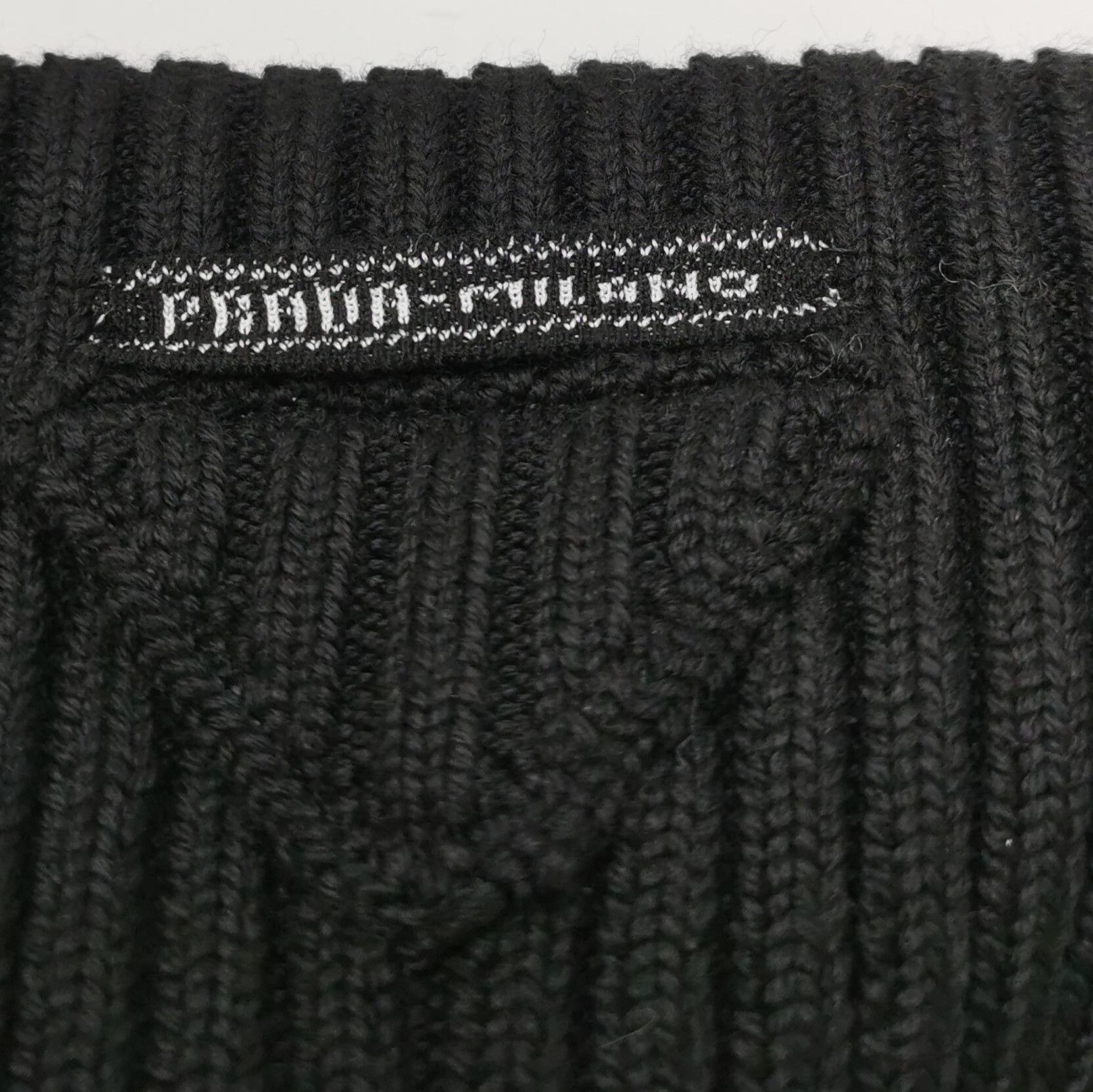 Prada Prada Black Logo Knit Crop Top 0089 Size S / US 4 / IT 40 - 3 Thumbnail