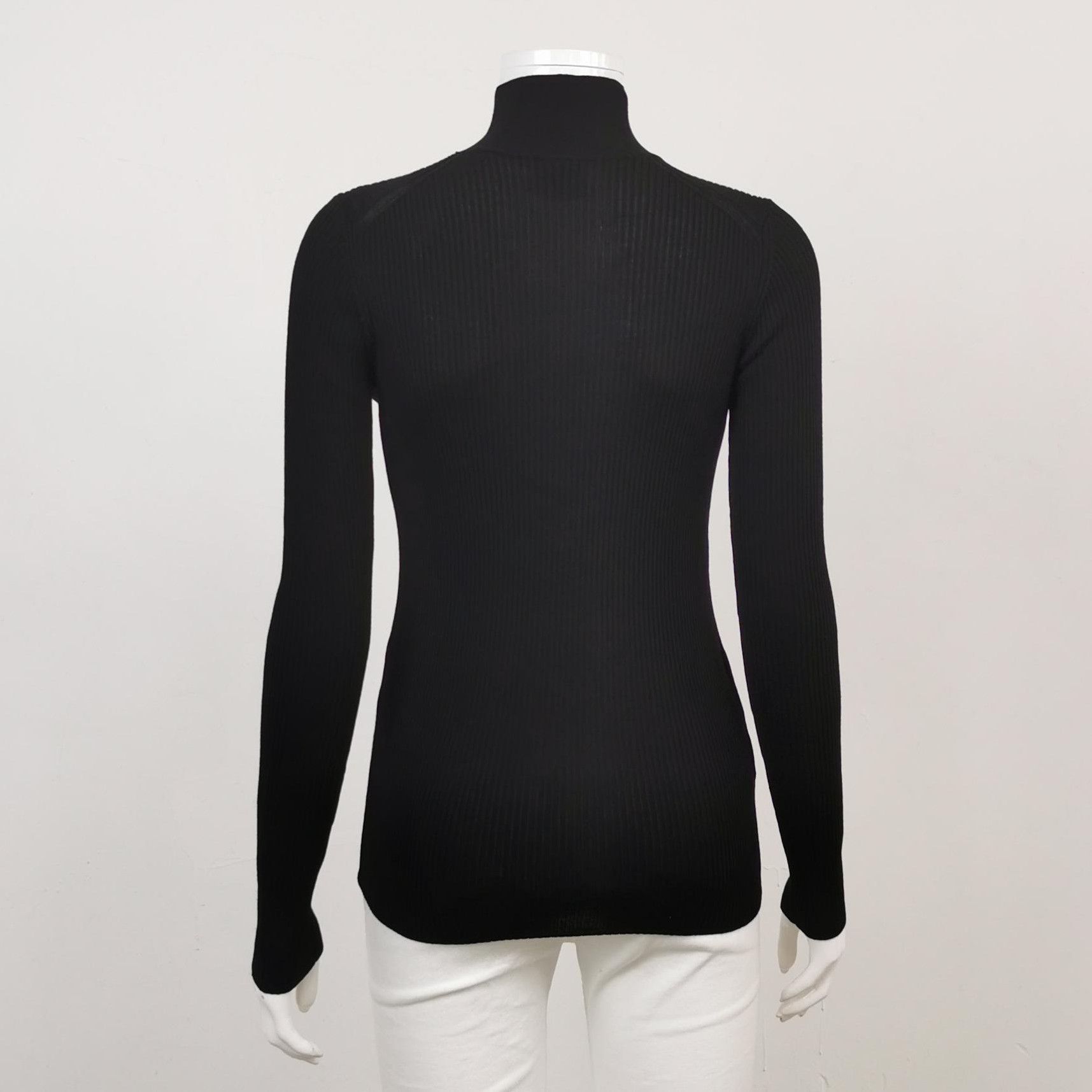 Prada Prada Ribbed Wool Turtleneck Sweater 0089 Size M / US 6-8 / IT 42-44 - 2 Thumbnail