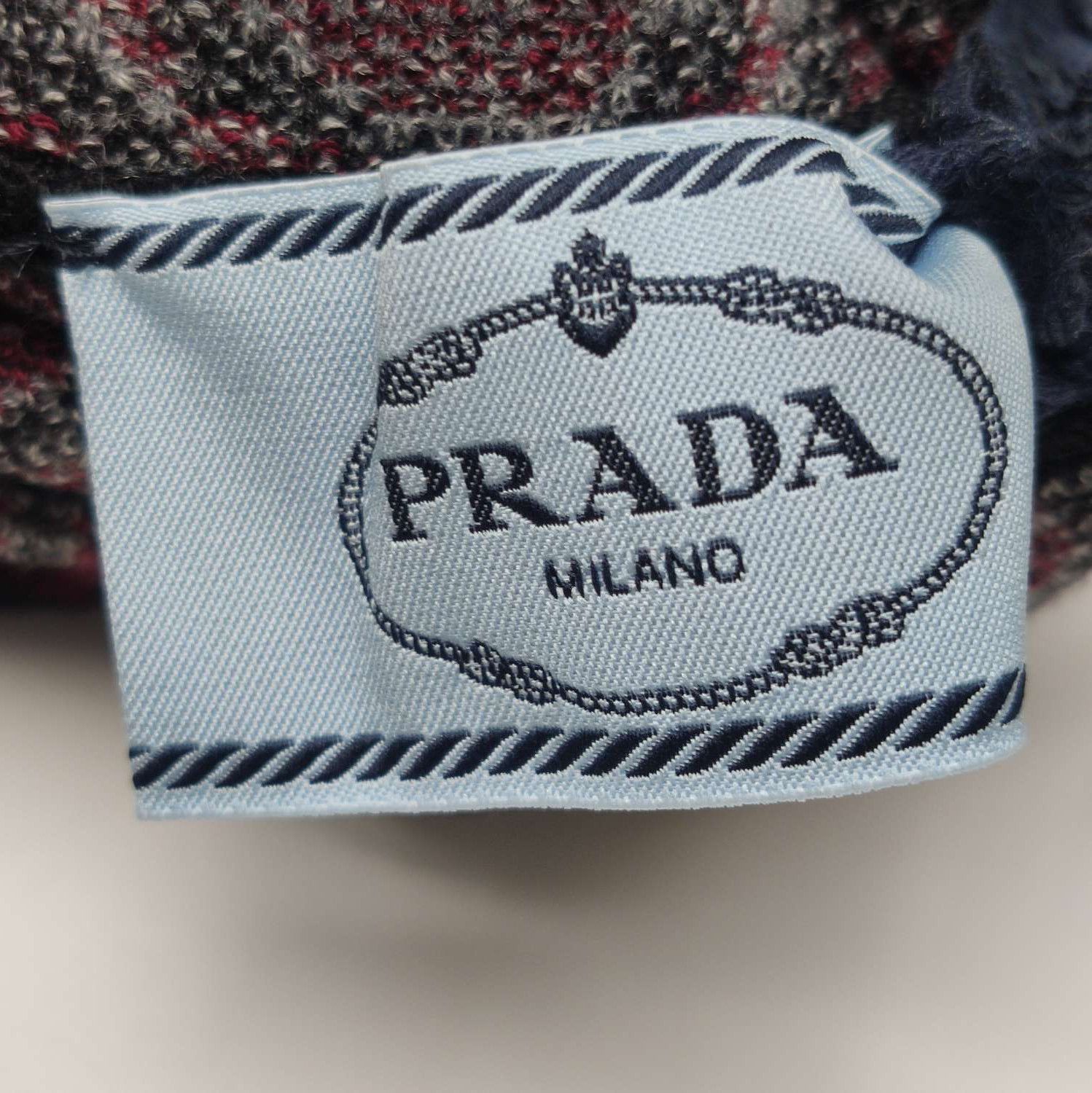 Prada Prada Color-Block Wool Blend Turtleneck Sweater 0089 Size XS / US 0-2 / IT 36-38 - 5 Thumbnail