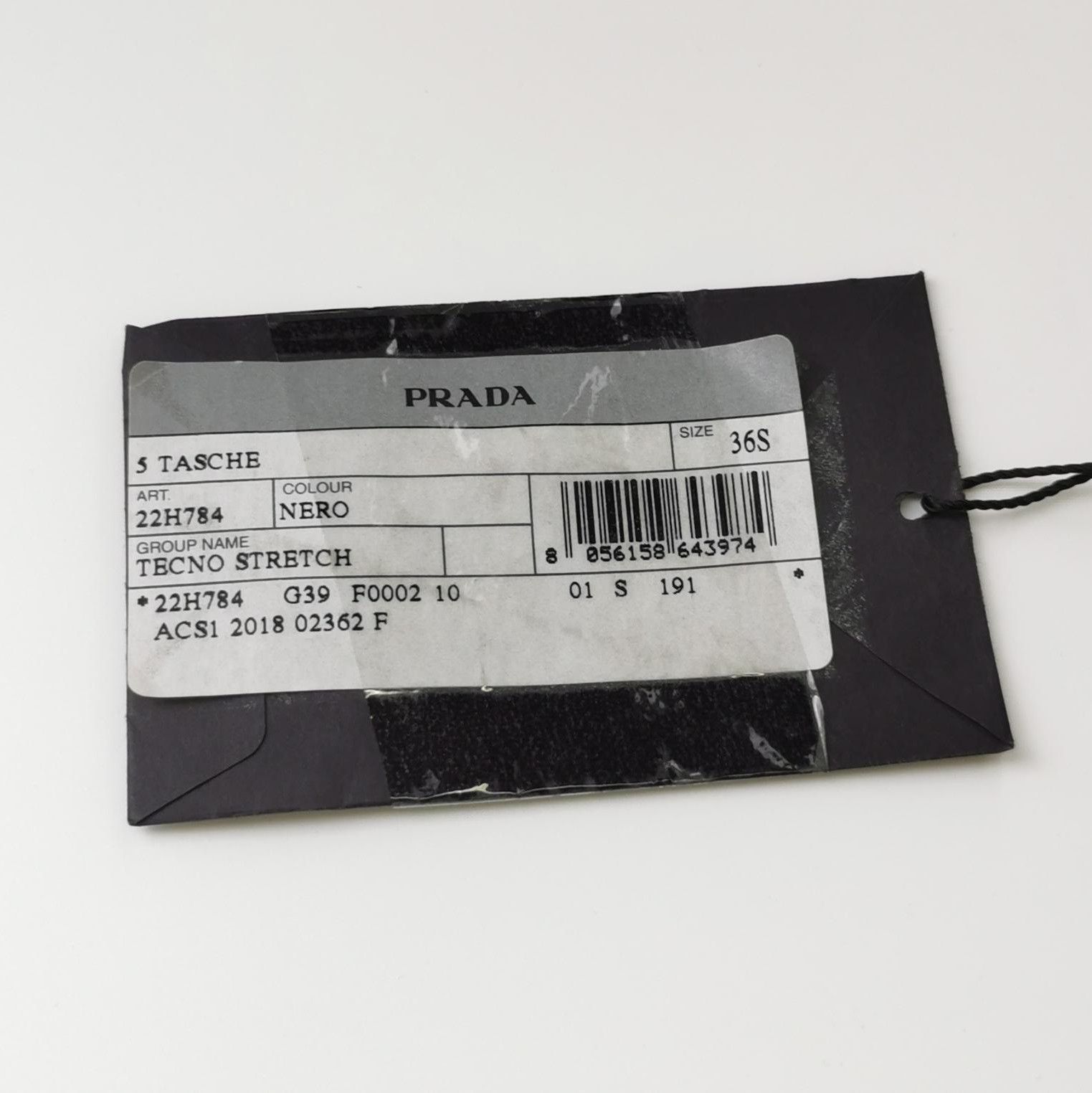 Prada Prada Logo Slim Fit Pants Size 36S 0089 Size 36" / US 14 / IT 50 - 5 Thumbnail
