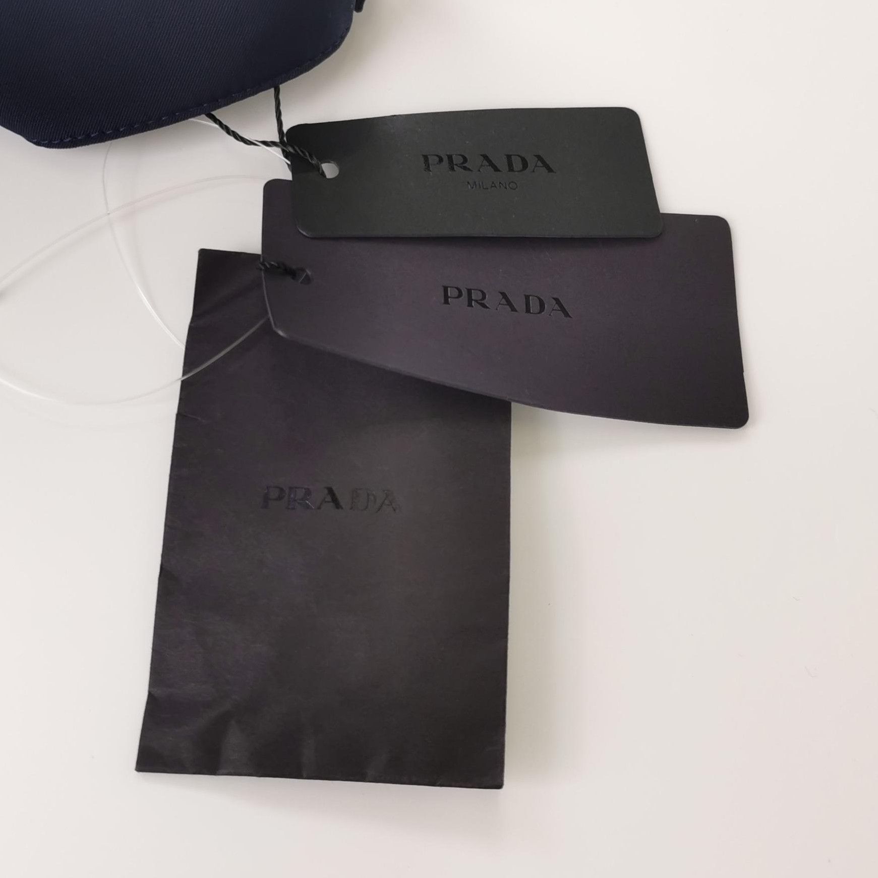 Prada Prada Logo Trousers in Navy Blue, Size 38 0089 Size 38" / US 16 / IT 52 - 4 Thumbnail