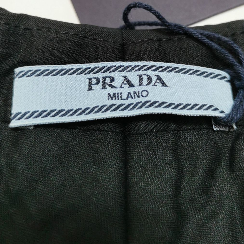 Prada Prada Black Tailored Trousers in Size 40 0089 Size 40" / US 18 - 5 Thumbnail