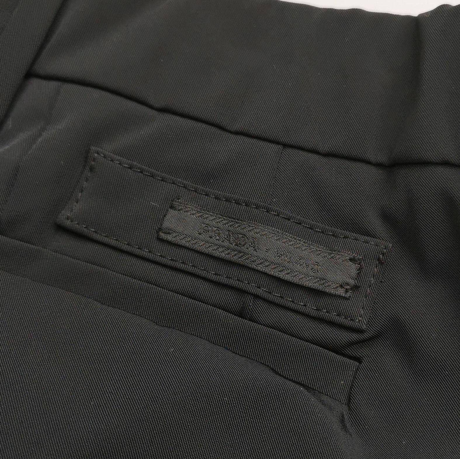Prada Prada Black Tailored Trousers in Size 40 0089 Size 40" / US 18 - 3 Thumbnail