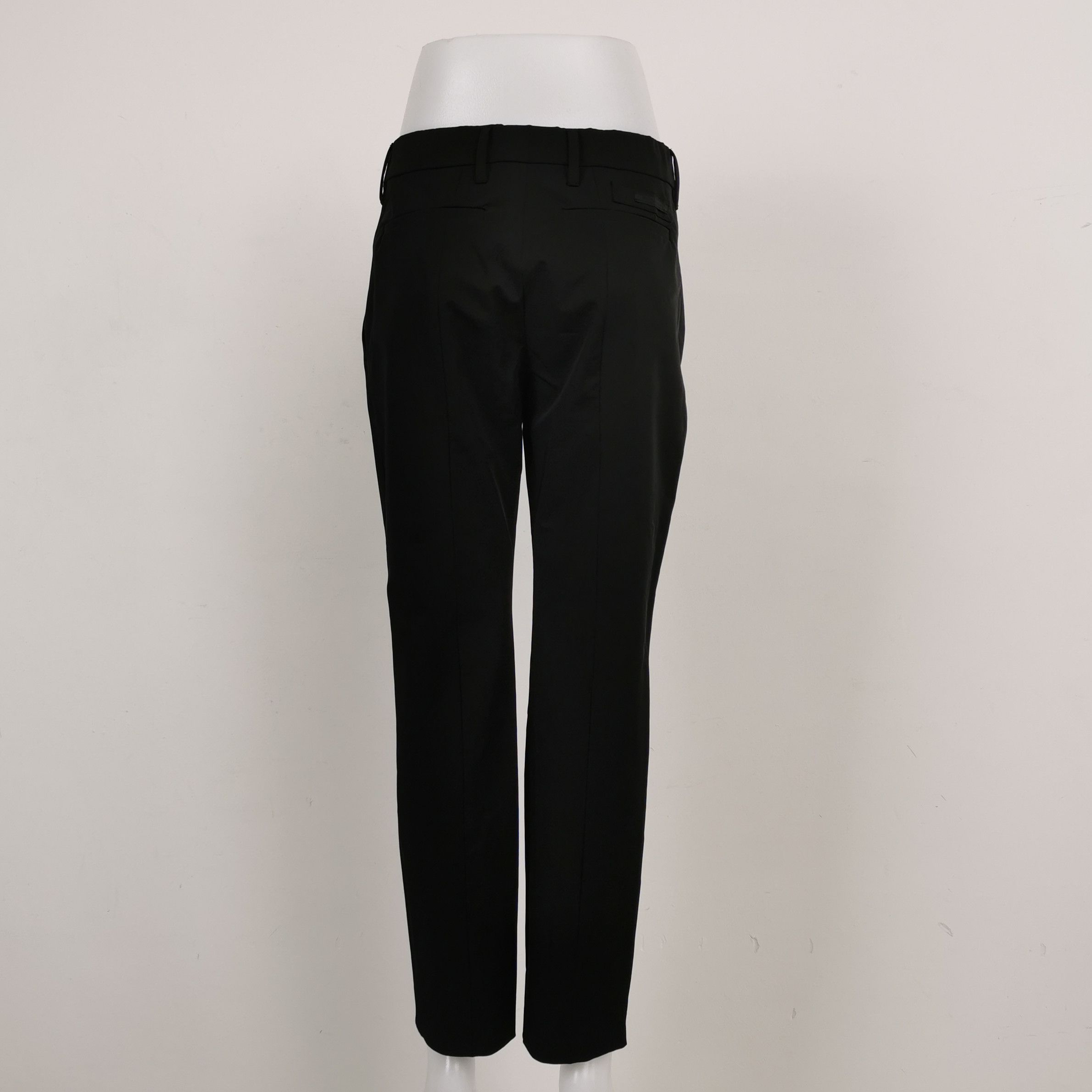 Prada Prada Black Tailored Trousers in Size 40 0089 Size 40" / US 18 - 2 Thumbnail