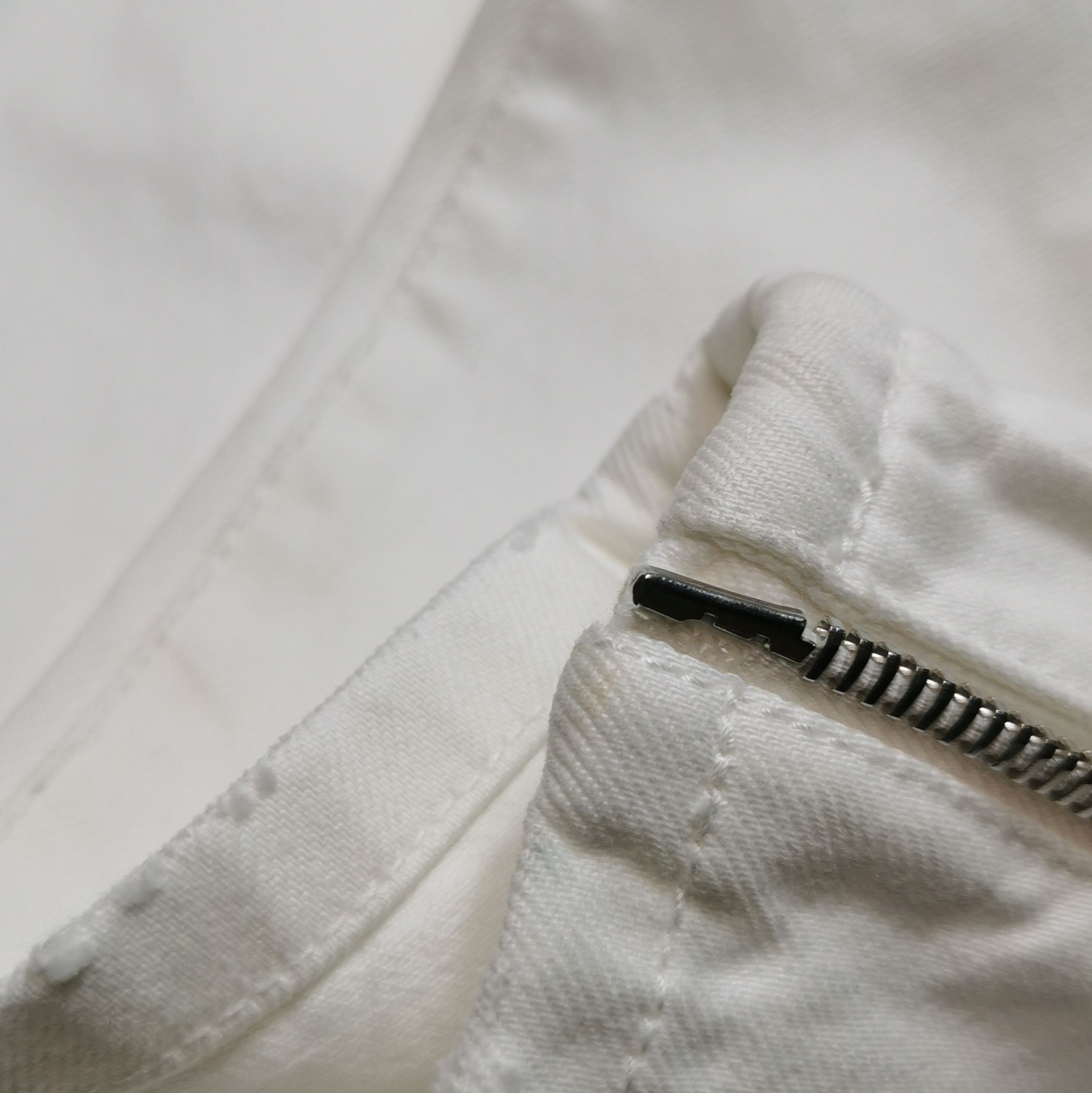 Prada Prada Cotton Zip Long Pants for Women 0089 Size 26" / US 2 / IT 38 - 10 Thumbnail