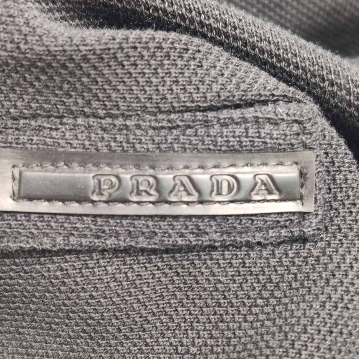 Prada Prada Black Cotton Short Sleeve Polo Shirt 0089 Size XS / US 0-2 / IT 36-38 - 5 Thumbnail