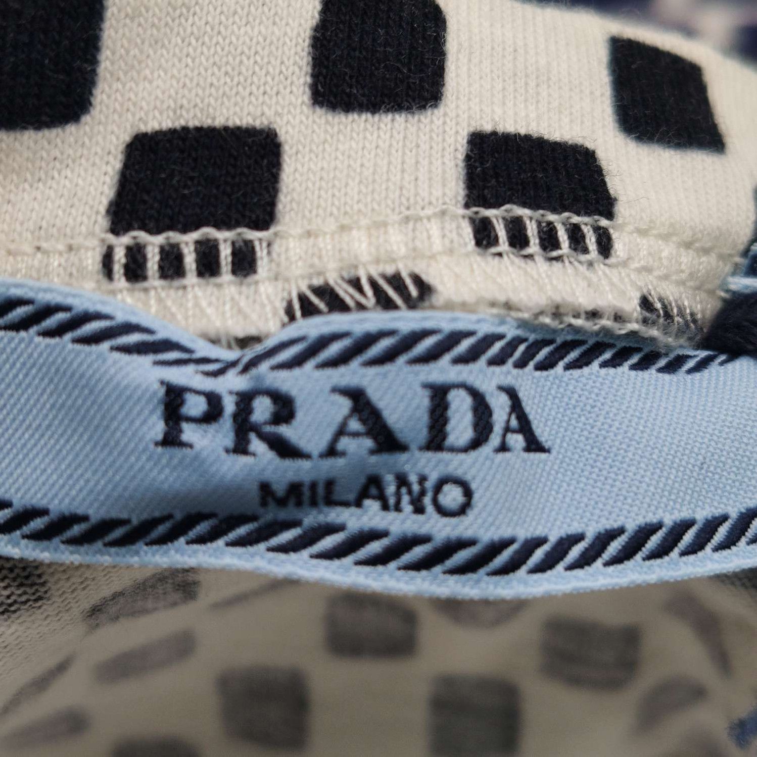 Prada Prada Color Block Short Sleeve T-Shirt 0089 Size XL / US 12-14 / IT 48-50 - 5 Thumbnail