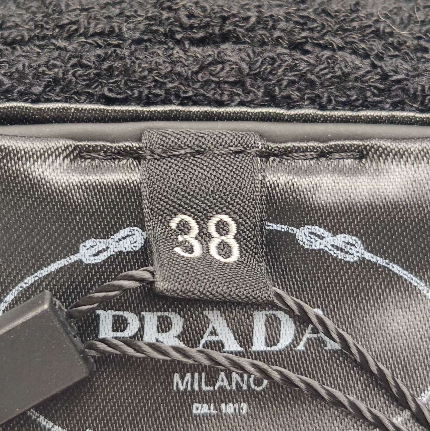 Prada Prada Black Logo Cotton Tank Top 0089 Size S / US 4 / IT 40 - 6 Thumbnail