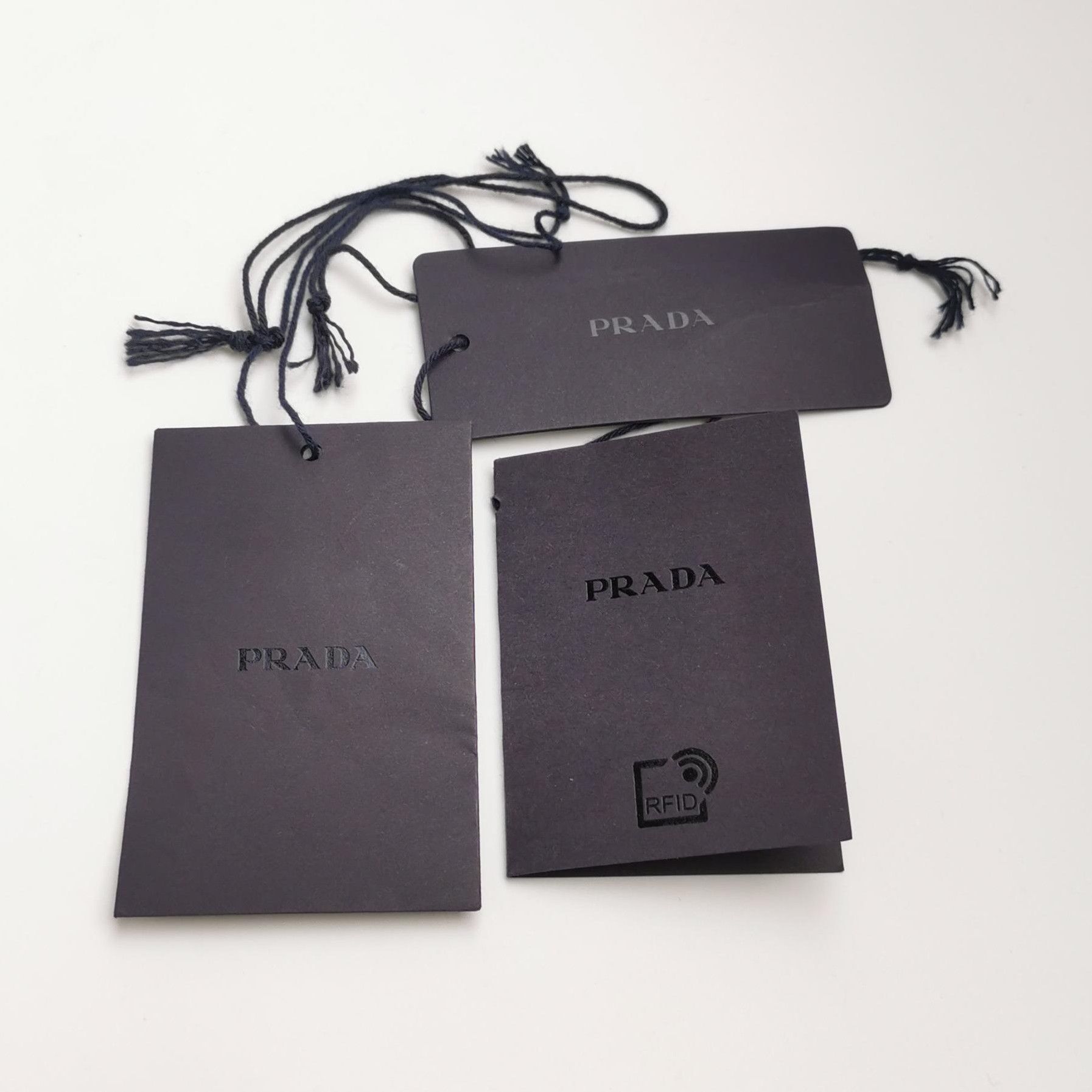 Prada Prada Logo Cotton Crop Top 0089 Size XXS / US 00 / IT 34 - 4 Thumbnail