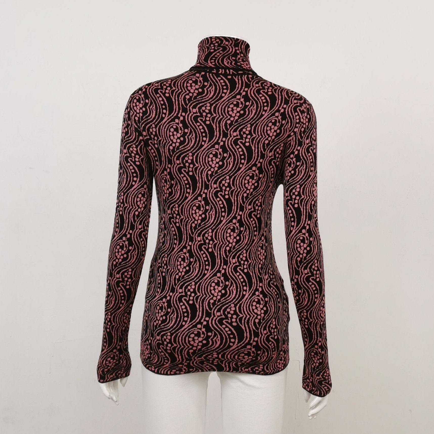 Prada Prada Color-Blocked High Neck Knit Top 0089 Size XS / US 0-2 / IT 36-38 - 2 Thumbnail