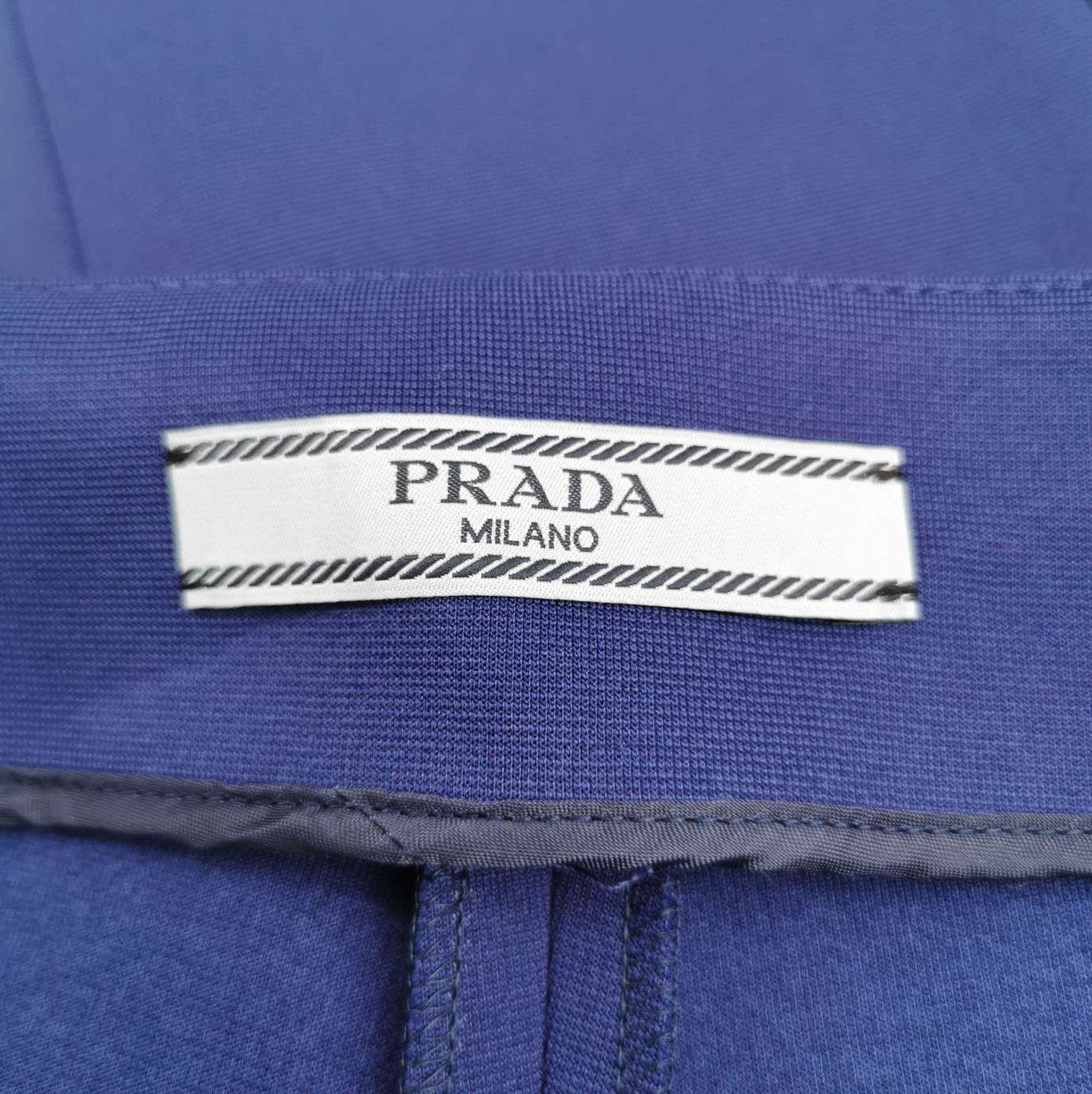 Prada Prada Solid Color Belted Long Pants Size 40 0089 Size 40" / US 18 - 4 Thumbnail