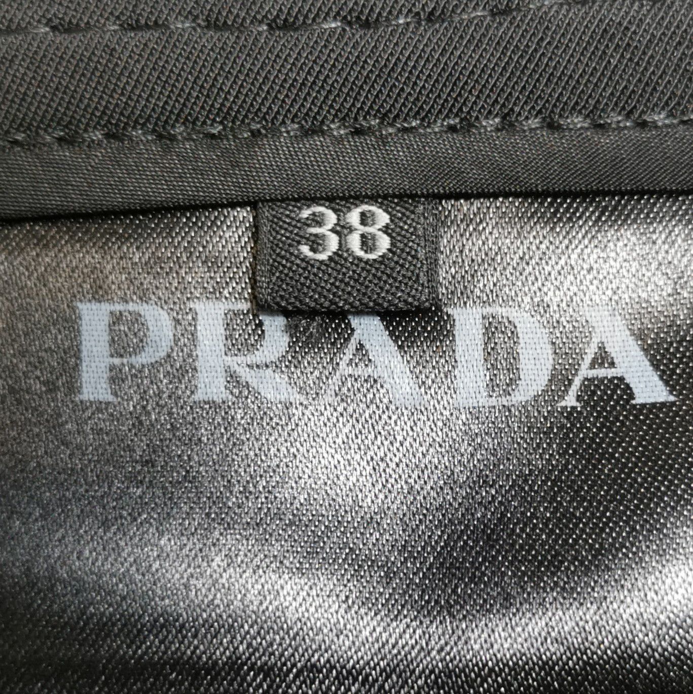 Prada Prada Black Straight Leg Pants Size 38 0089 Size 38" / US 16 / IT 52 - 7 Thumbnail