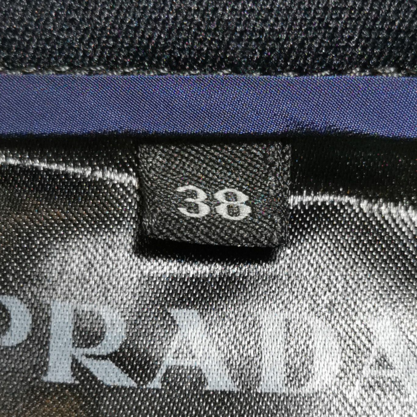 Prada Prada Black Straight-Leg Trousers Size 38 0089 Size 38" / US 16 / IT 52 - 8 Thumbnail