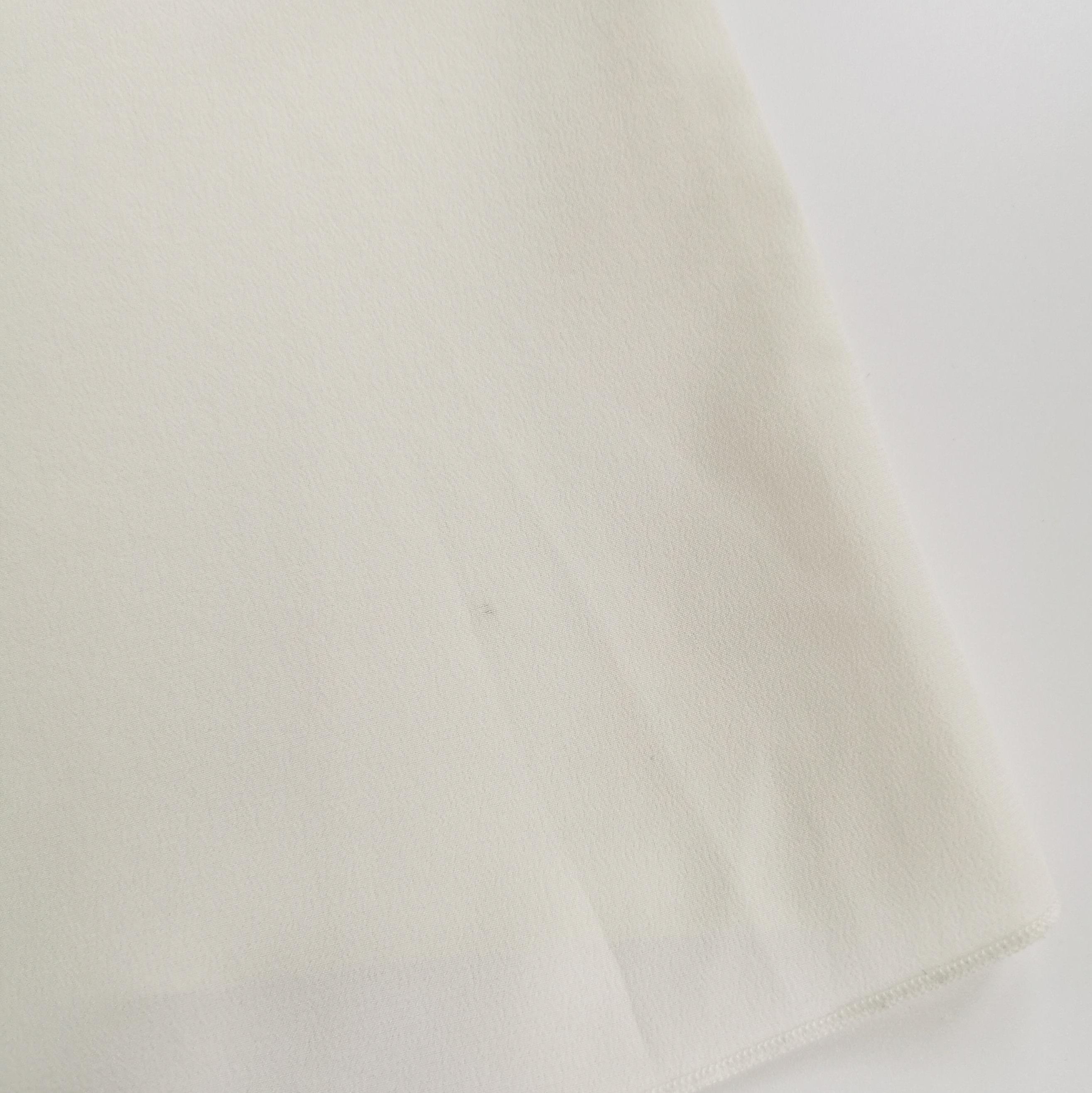 Prada Prada Solid Pleated Silk Top Size 38 0089 Size S / US 4 / IT 40 - 4 Thumbnail