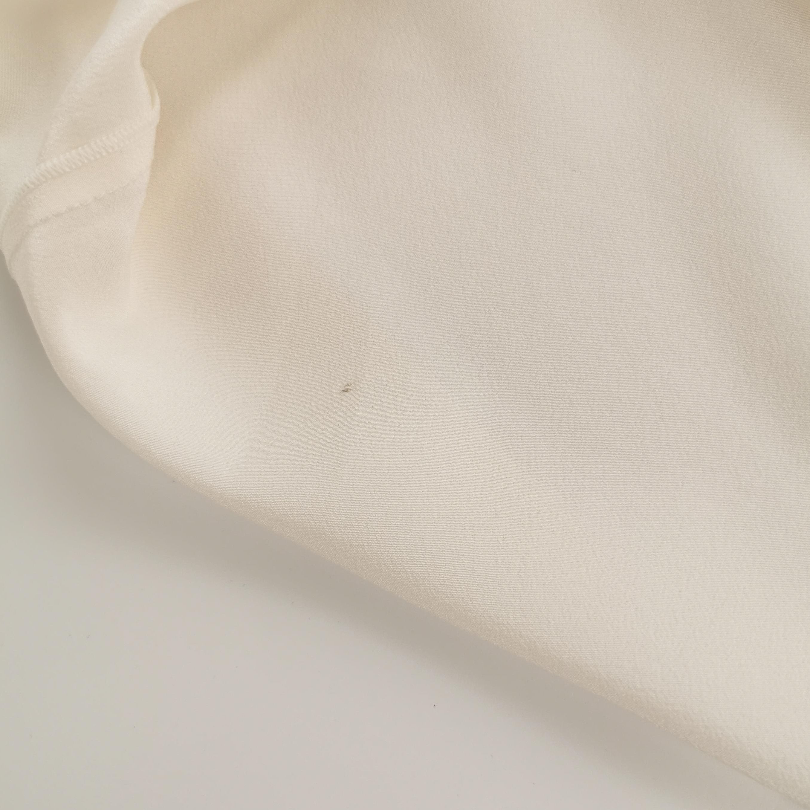 Prada Prada Solid Pleated Silk Top Size 38 0089 Size S / US 4 / IT 40 - 5 Thumbnail